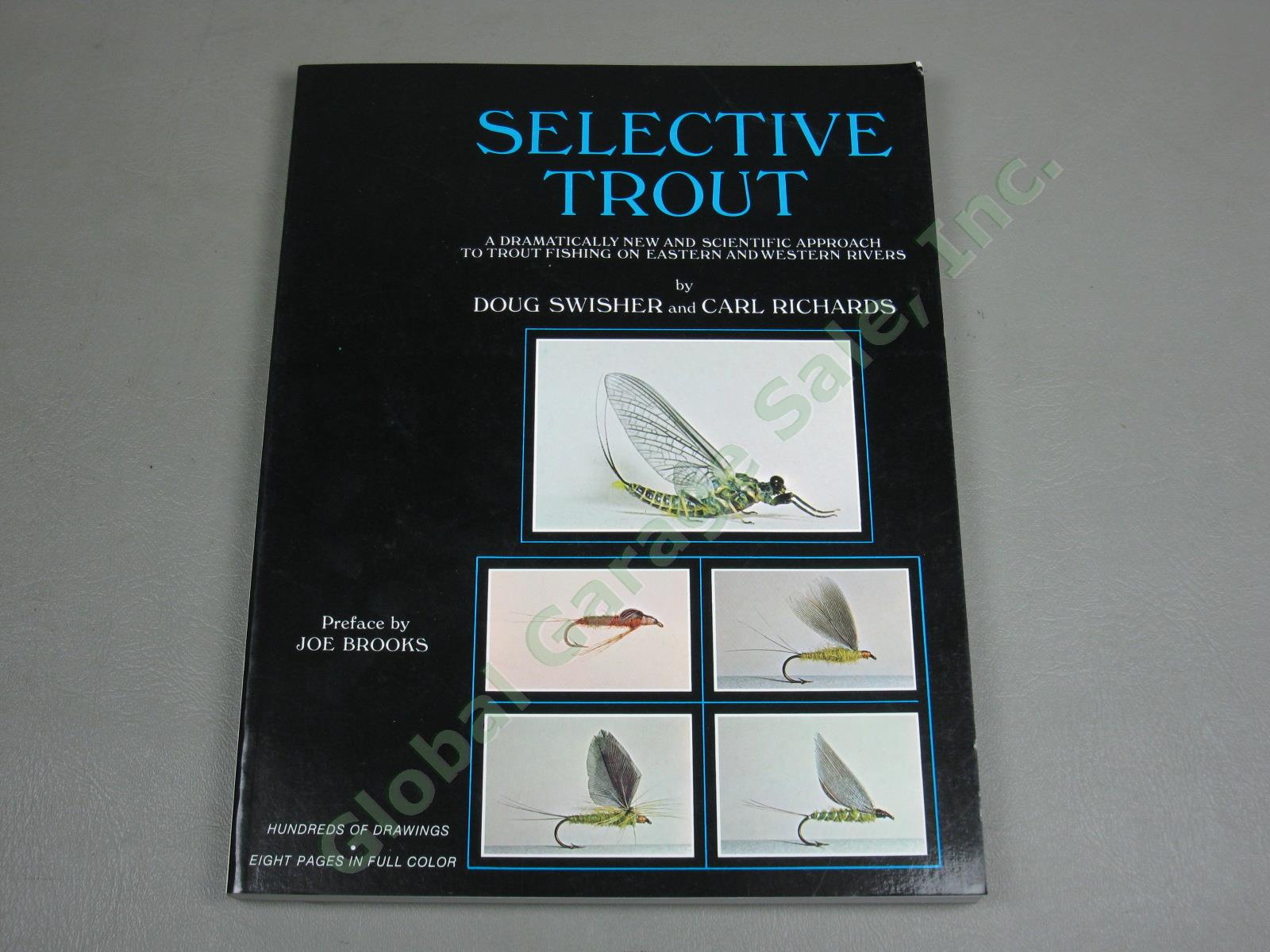 14 Trout Fishing Books Lot Art Of The Fly Reflections Sourcebook Brown Brook +NR 7