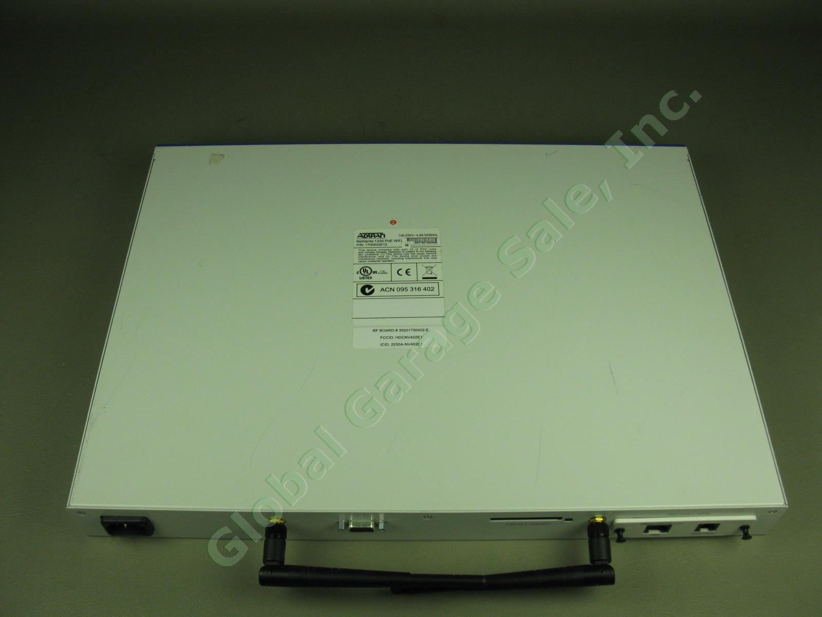 Adtran Netvanta 1335 24-Port Multiservice POE Ethernet Router Switch 1700525E12 5