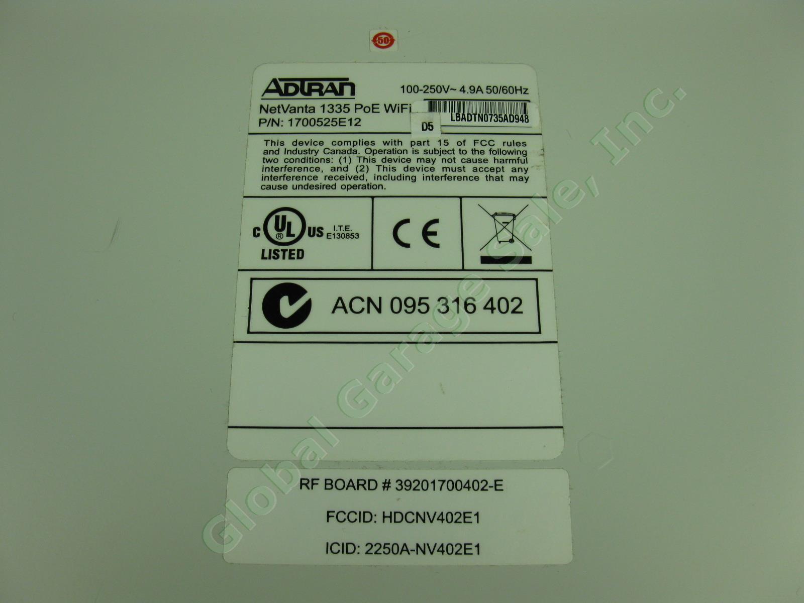 Adtran Netvanta 1335 24-Port Multiservice POE Ethernet Router Switch 1700525E12 6