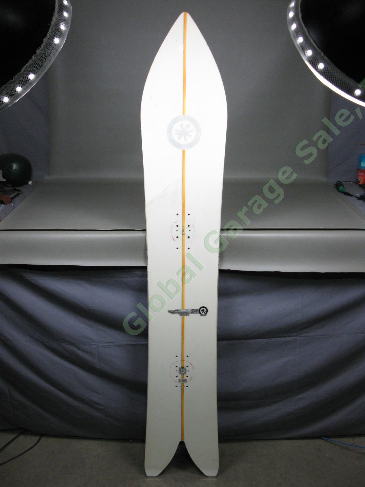 Vtg Original O Sin 4807 Swallowtail Snowboard 168cm Woodcore Spain No Bindings
