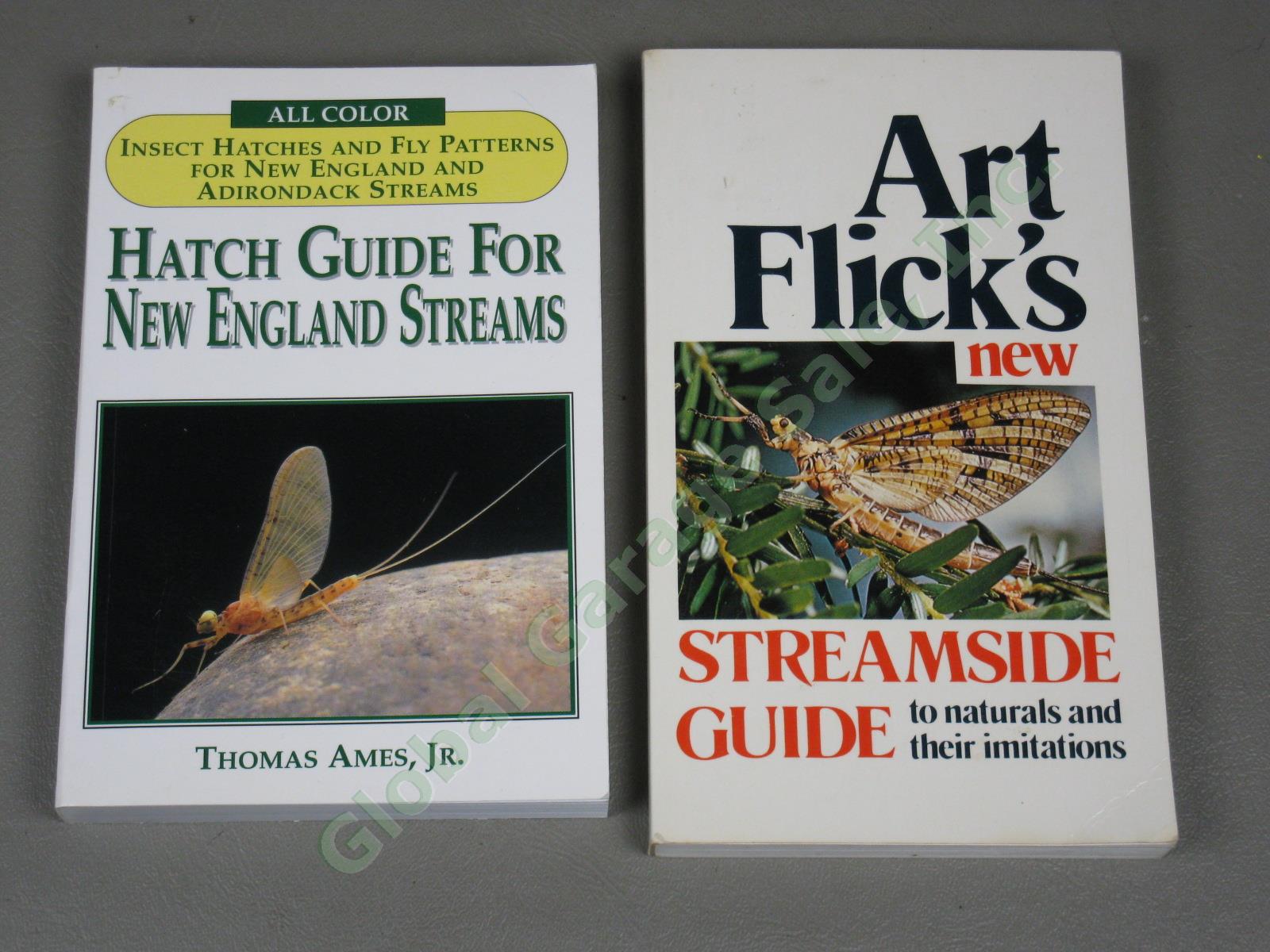 14 New England NY VT Catskill Stream Guide Maps Fishing Book Lot Trout Fly Hatch 1