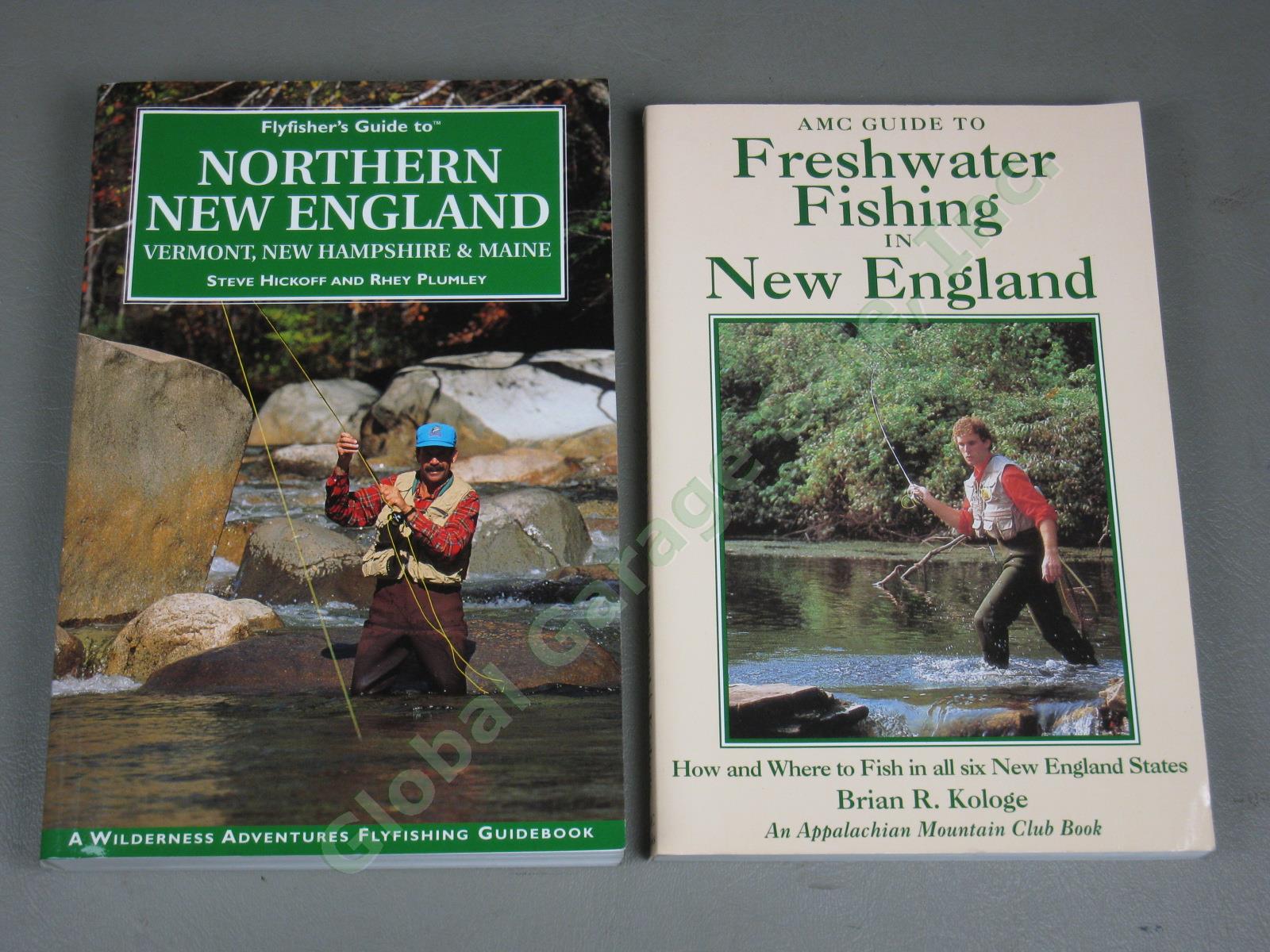14 New England NY VT Catskill Stream Guide Maps Fishing Book Lot Trout Fly Hatch 4