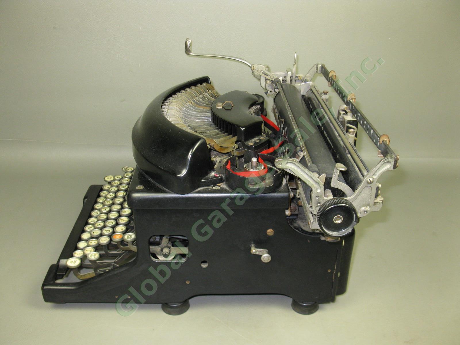 Vtg Antique 1929 Remington Noiseless 6 Manual Typewriter Serial X117909 Cleaned 4