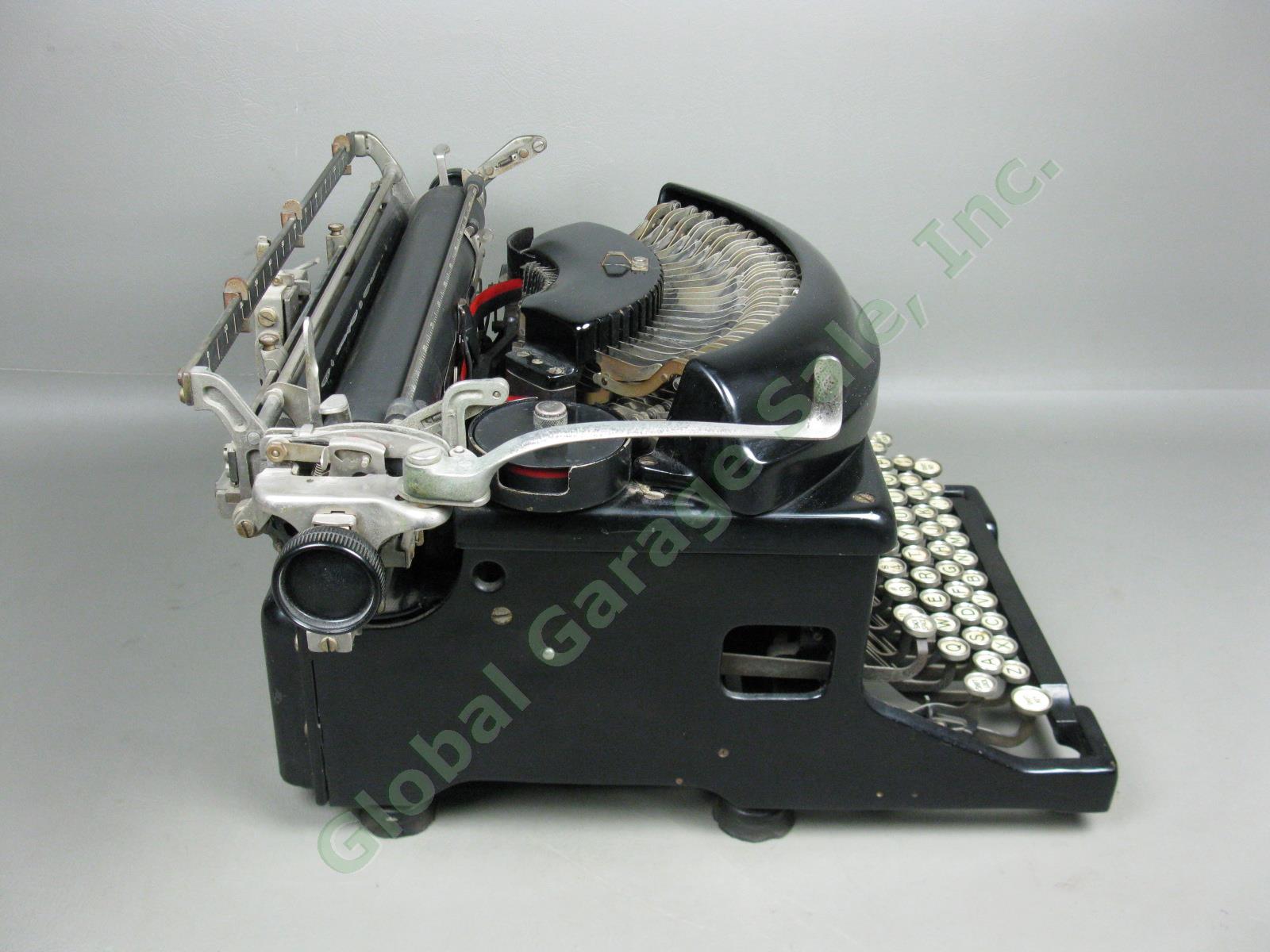 Vtg Antique 1929 Remington Noiseless 6 Manual Typewriter Serial X117909 Cleaned 6