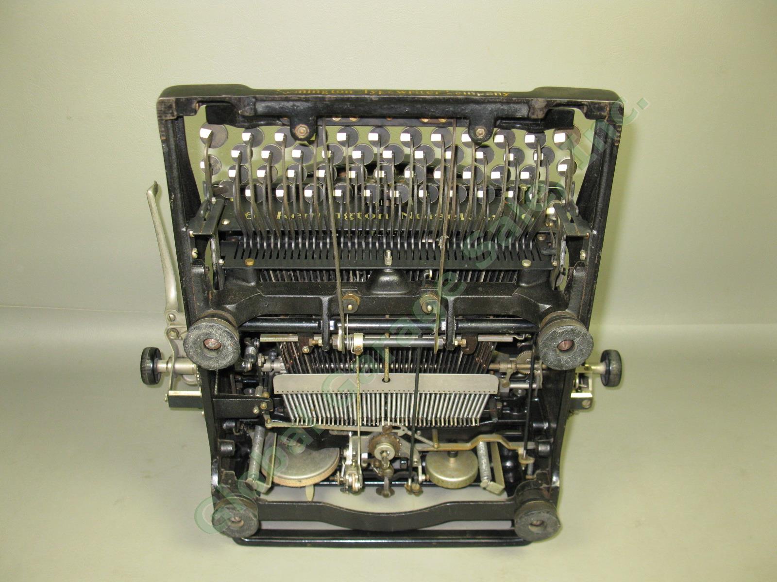 Vtg Antique 1929 Remington Noiseless 6 Manual Typewriter Serial X117909 Cleaned 9