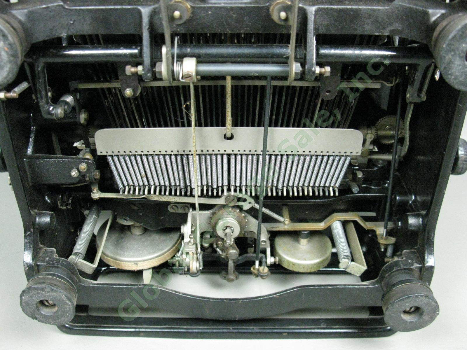 Vtg Antique 1929 Remington Noiseless 6 Manual Typewriter Serial X117909 Cleaned 10