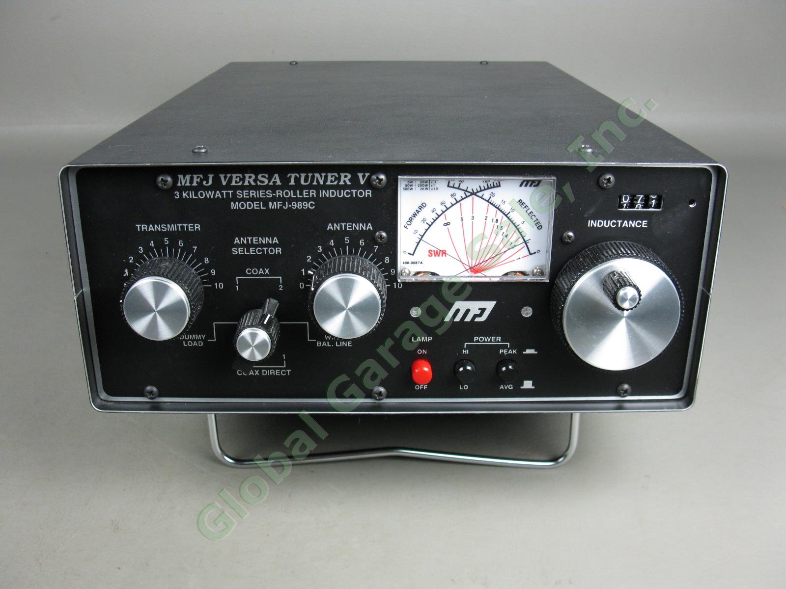 MFJ-989C Versa Ham Radio Antenna Tuner V 3KW Series Roller Inductor Parts/Repair 1