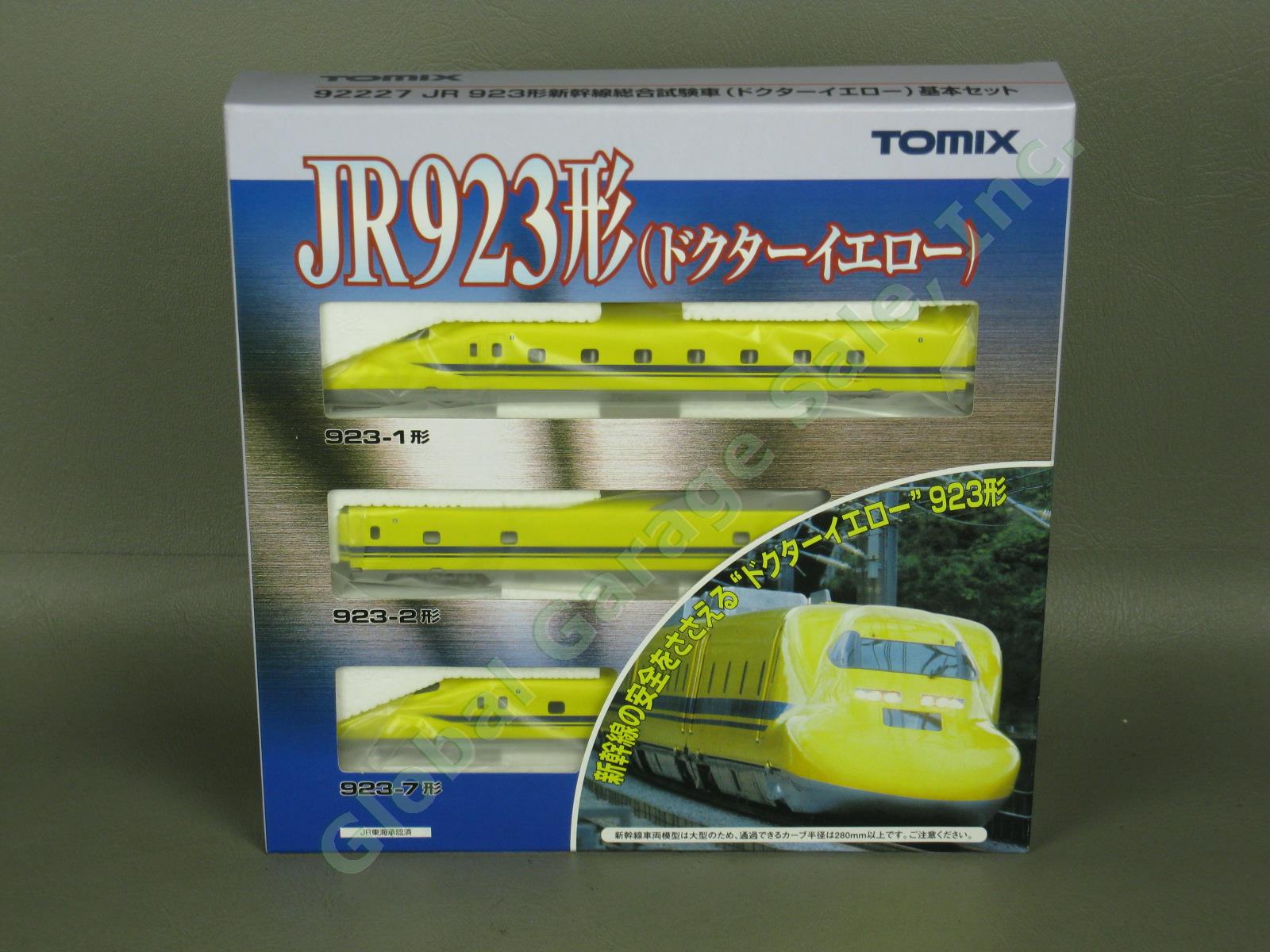 NEW Tomix 92227 JR 923 Shinkansen Bullet Train Doctor Yellow Inspection Cars Set