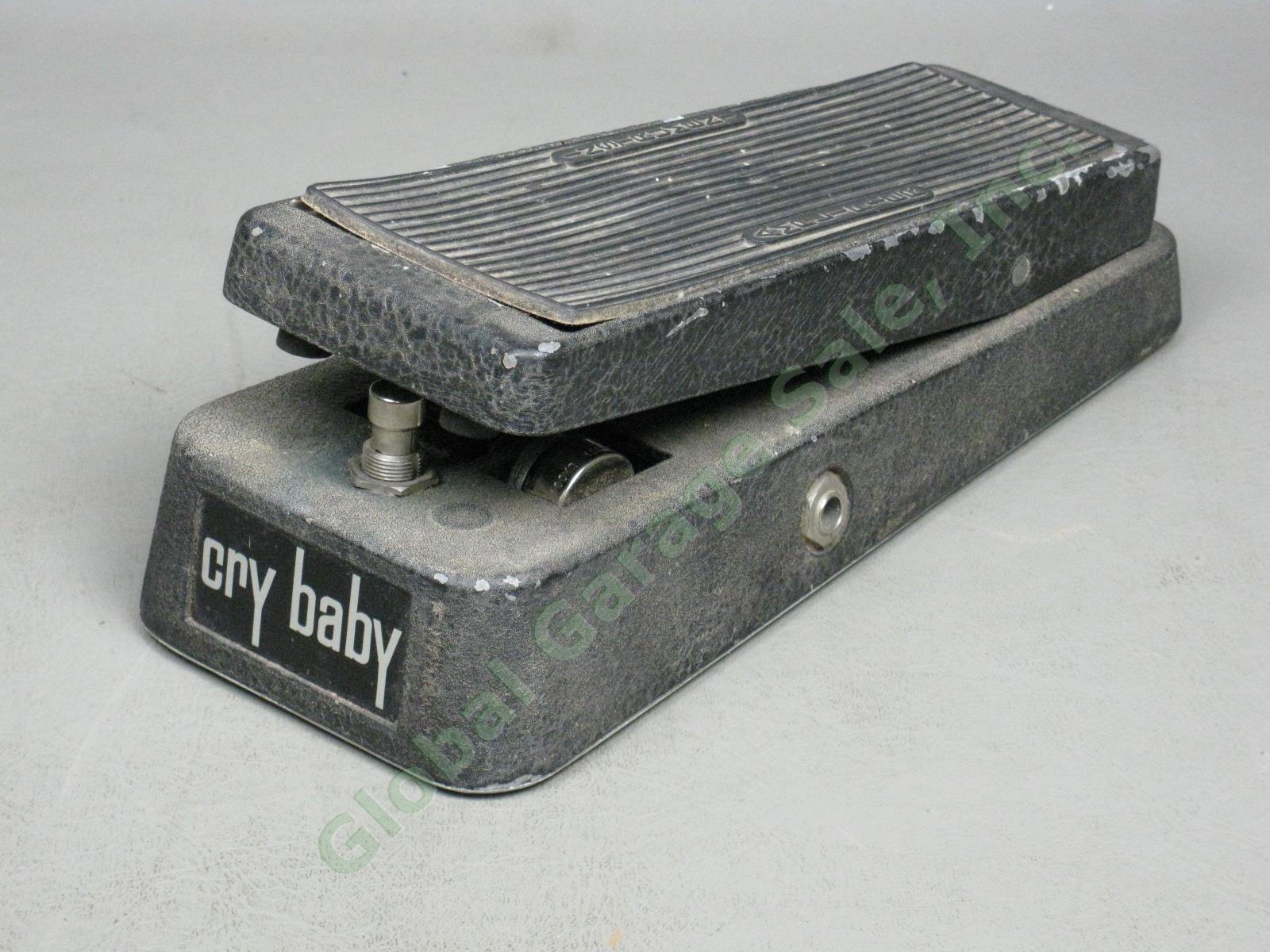 Vtg 1970s Cry-Baby Wah Pedal Stack of Dimes Inductor Thomas? Jen? No Reserve!