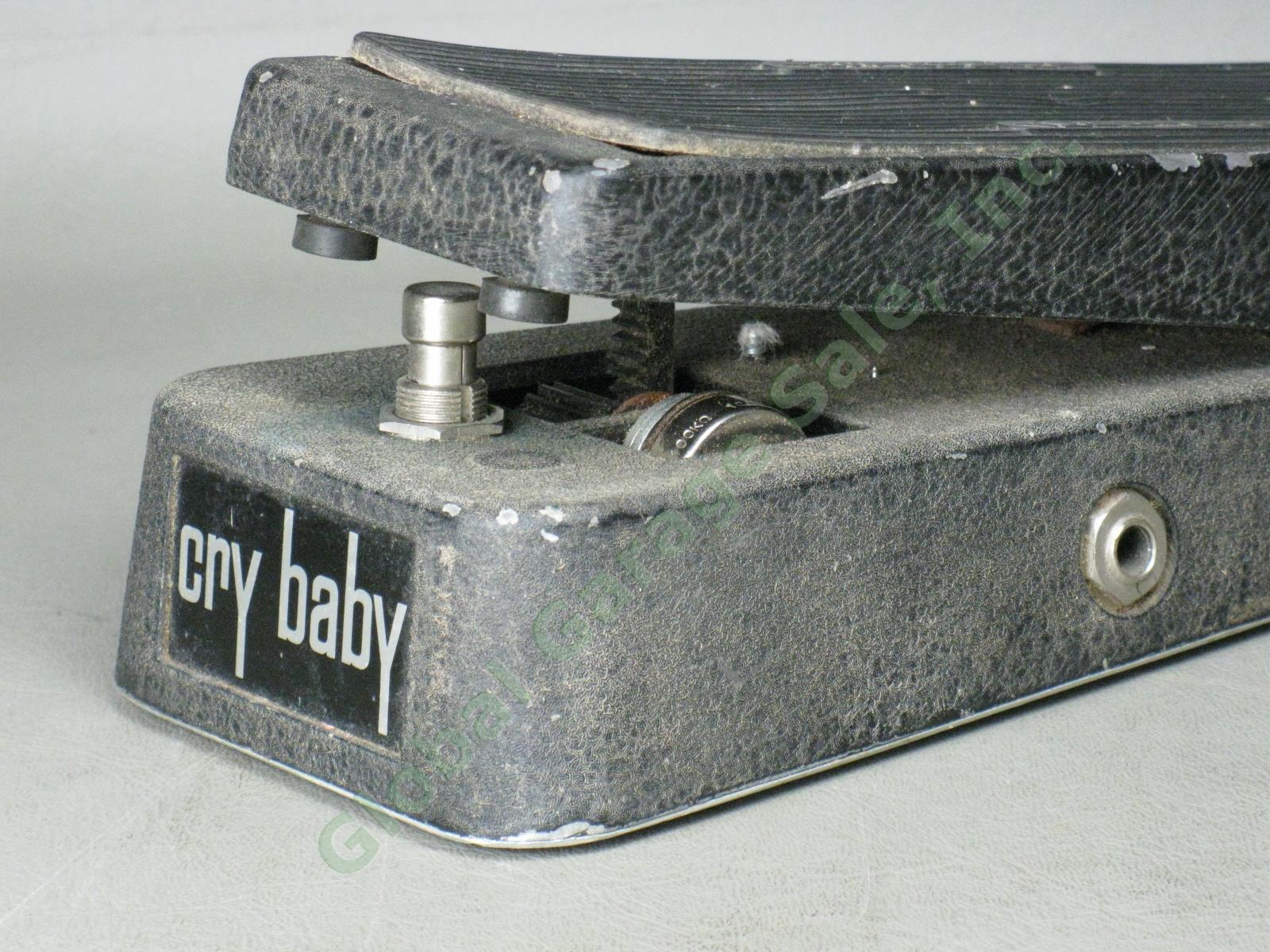 Vtg 1970s Cry-Baby Wah Pedal Stack of Dimes Inductor Thomas? Jen? No Reserve! 6