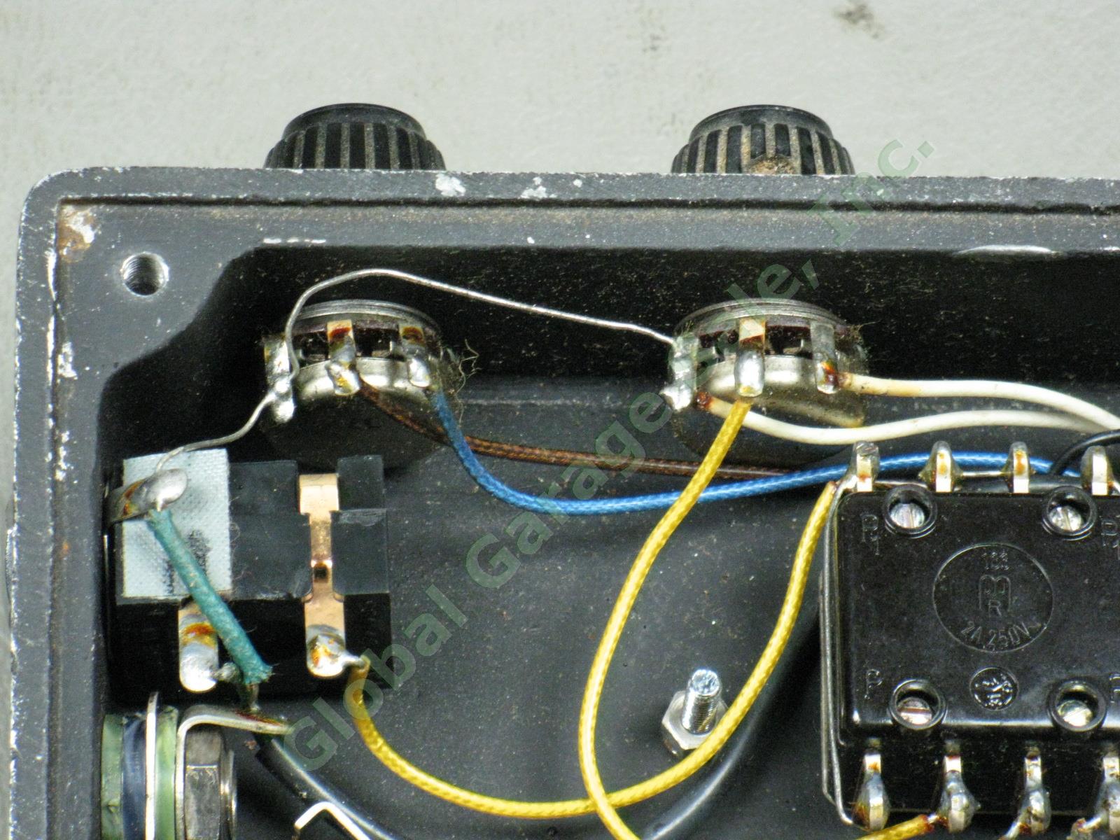 RARE Vtg 1960s 1970s Schaller Fuzz Guitar Pedal AC151 Germanium Transistors NR! 10