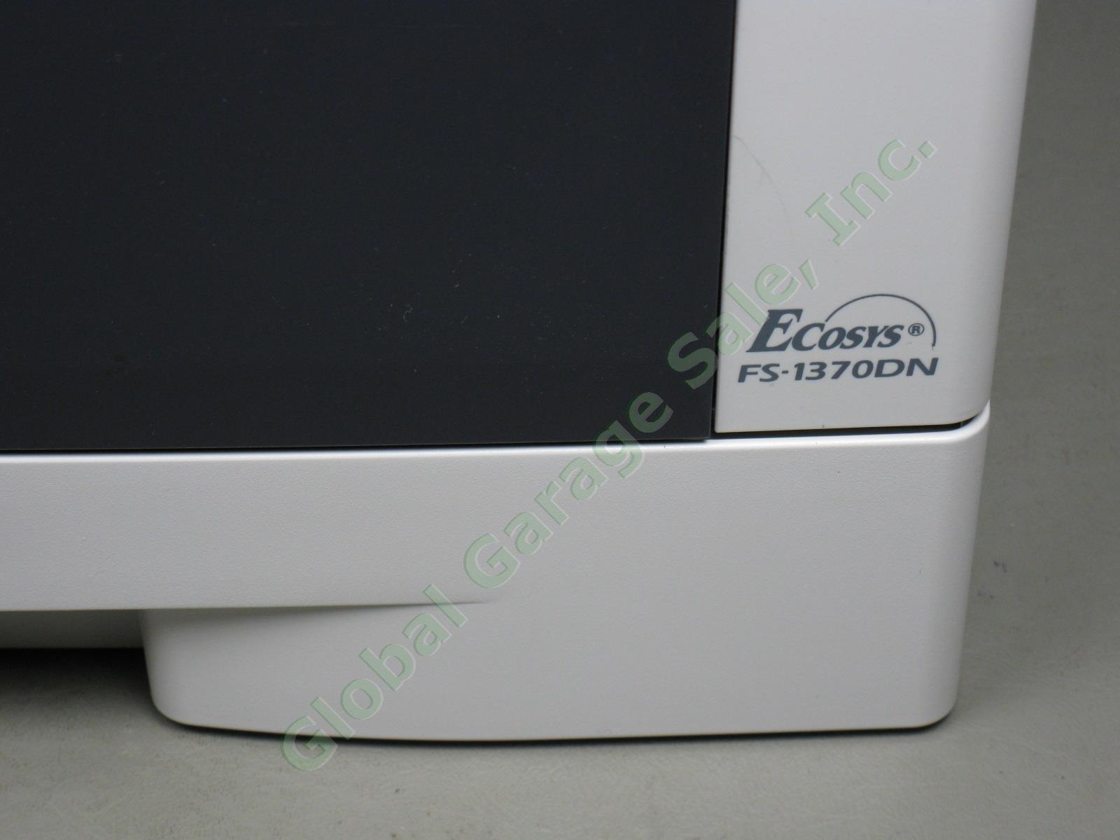 Kyocera Ecosys FS-1370DN Workgroup Network Laser Printer 40% Toner 6851 Pages 1
