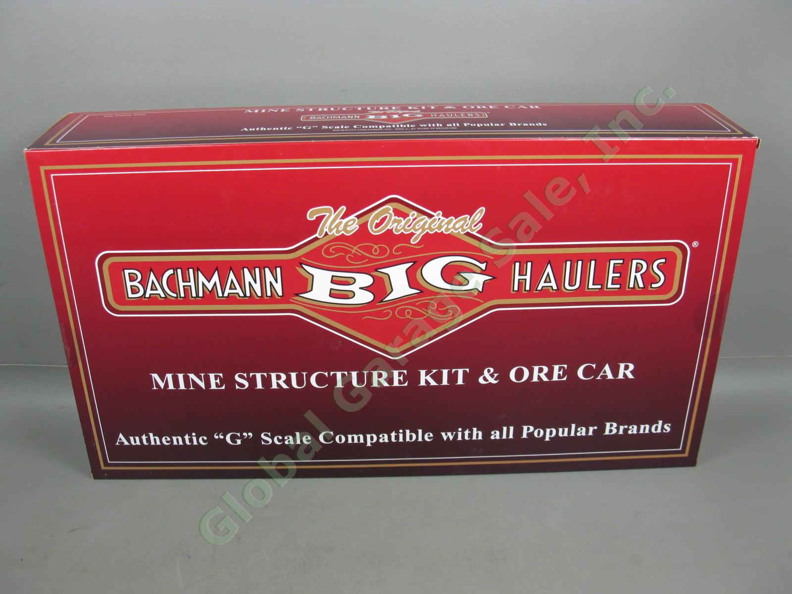 NEW Sealed Bachmann Big Haulers G-Scale Train Mine Structure Kit & Ore Car 92501 2