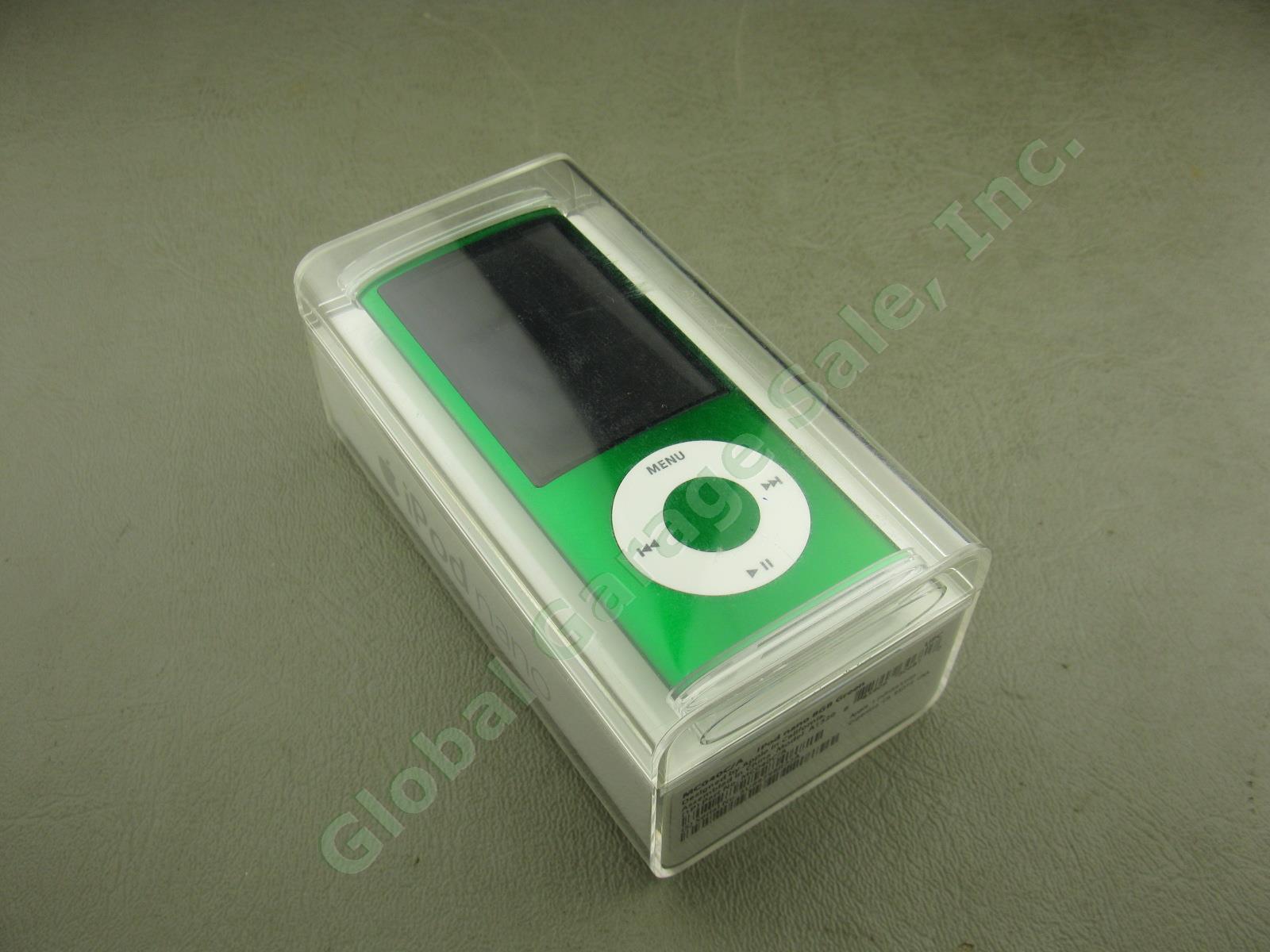 NEW Sealed 8GB Apple iPod Nano 5th Generation Green A1320 MC040C/A MC040LL/A NR!