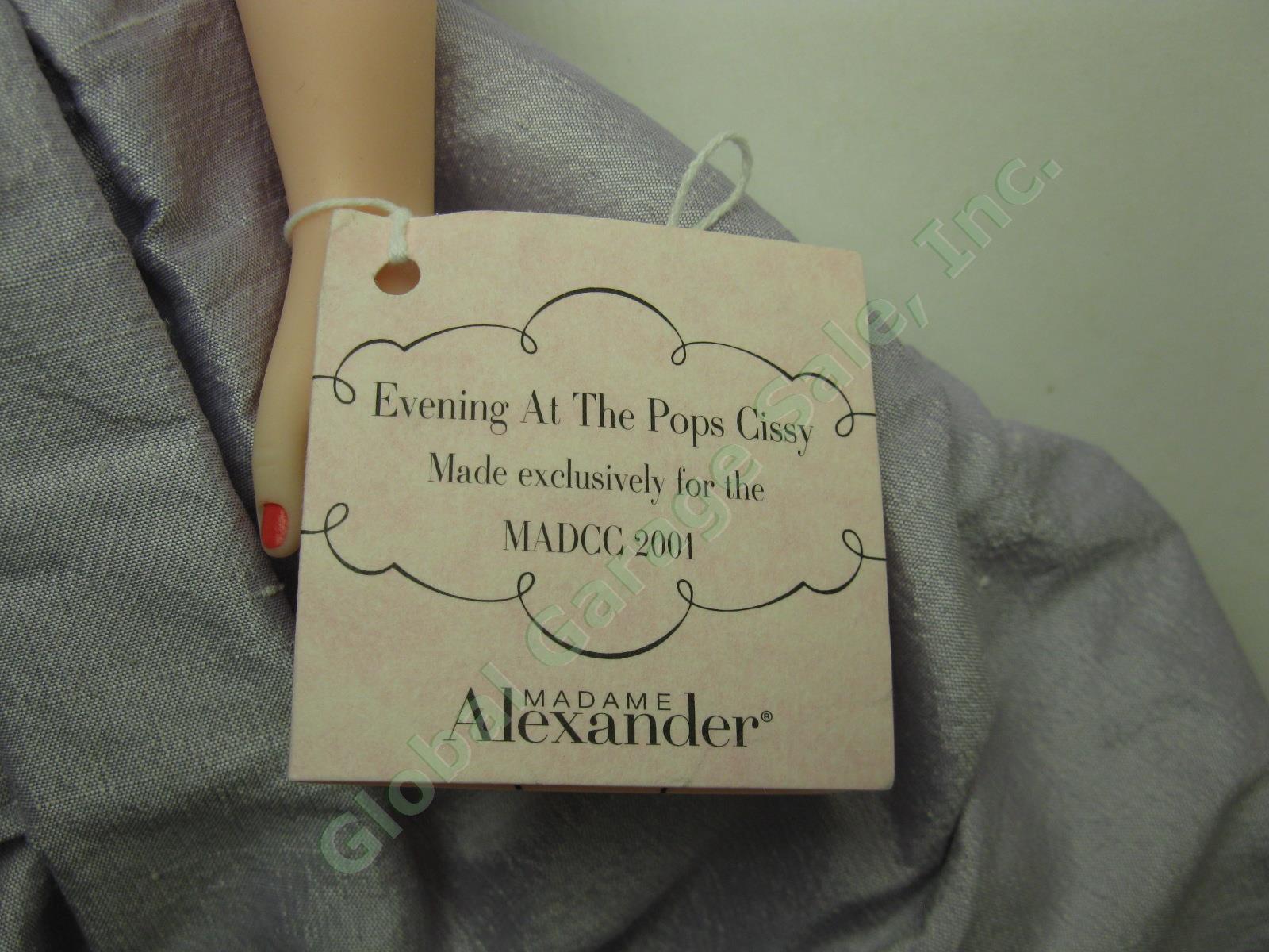 MADCC Madame Alexander An Evening at the Pops Cissy Doll +Hat Gloves Tag COA Box 2