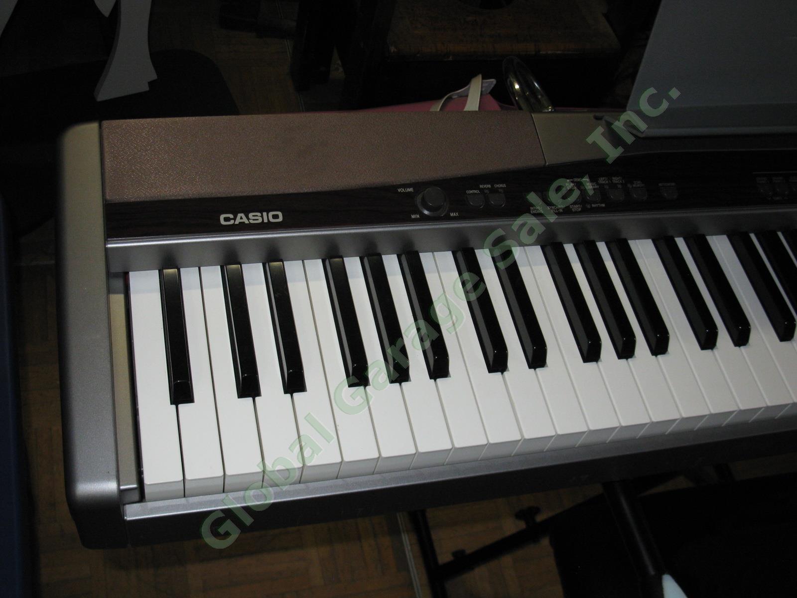 Casio Privia PX-100 Keyboard 88-Key Digital Piano w/Stand + Bench 1