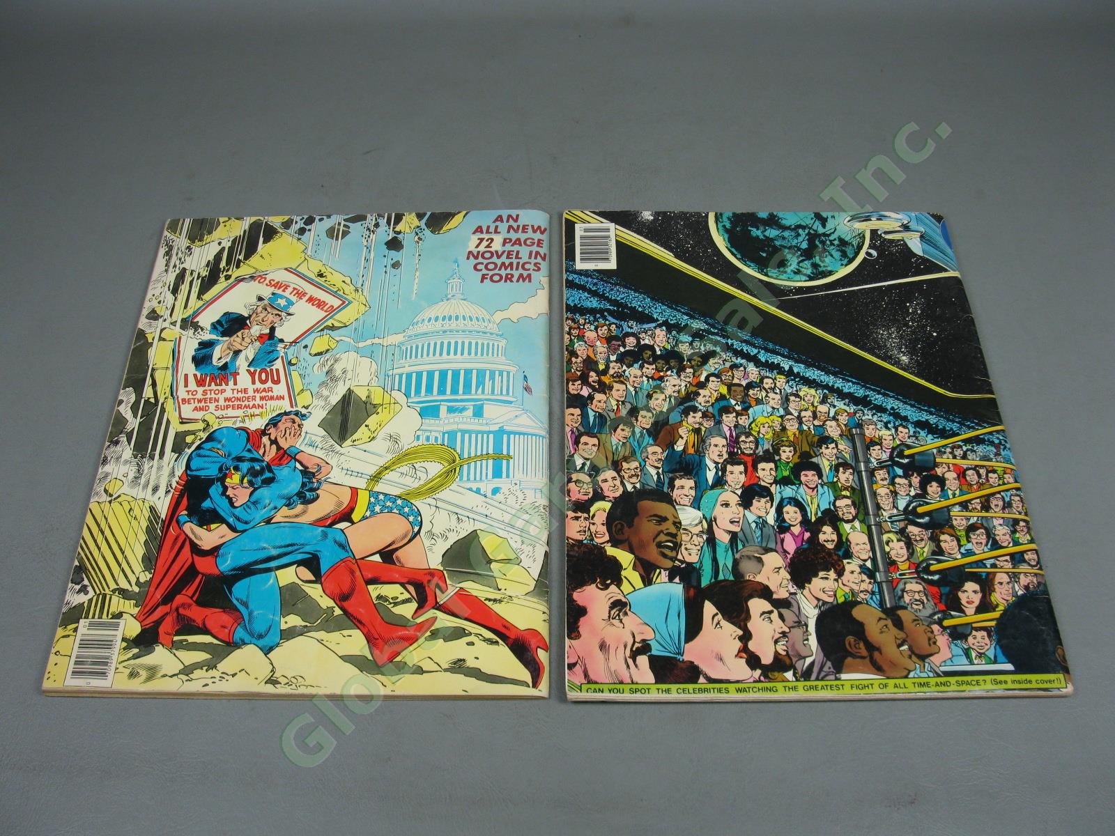 DC Comic Collector Edition Oversize C56 Superman Vs Muhammad Ali 54 Wonder Woman 1