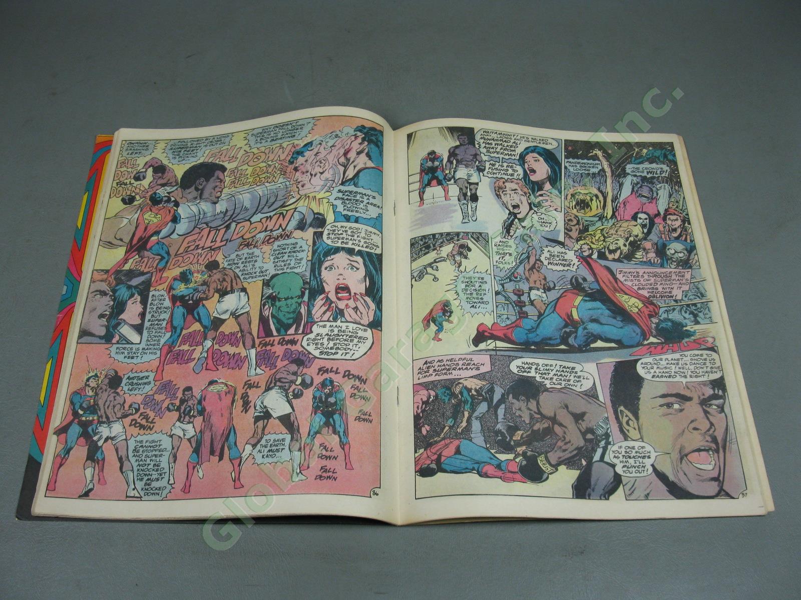 DC Comic Collector Edition Oversize C56 Superman Vs Muhammad Ali 54 Wonder Woman 5