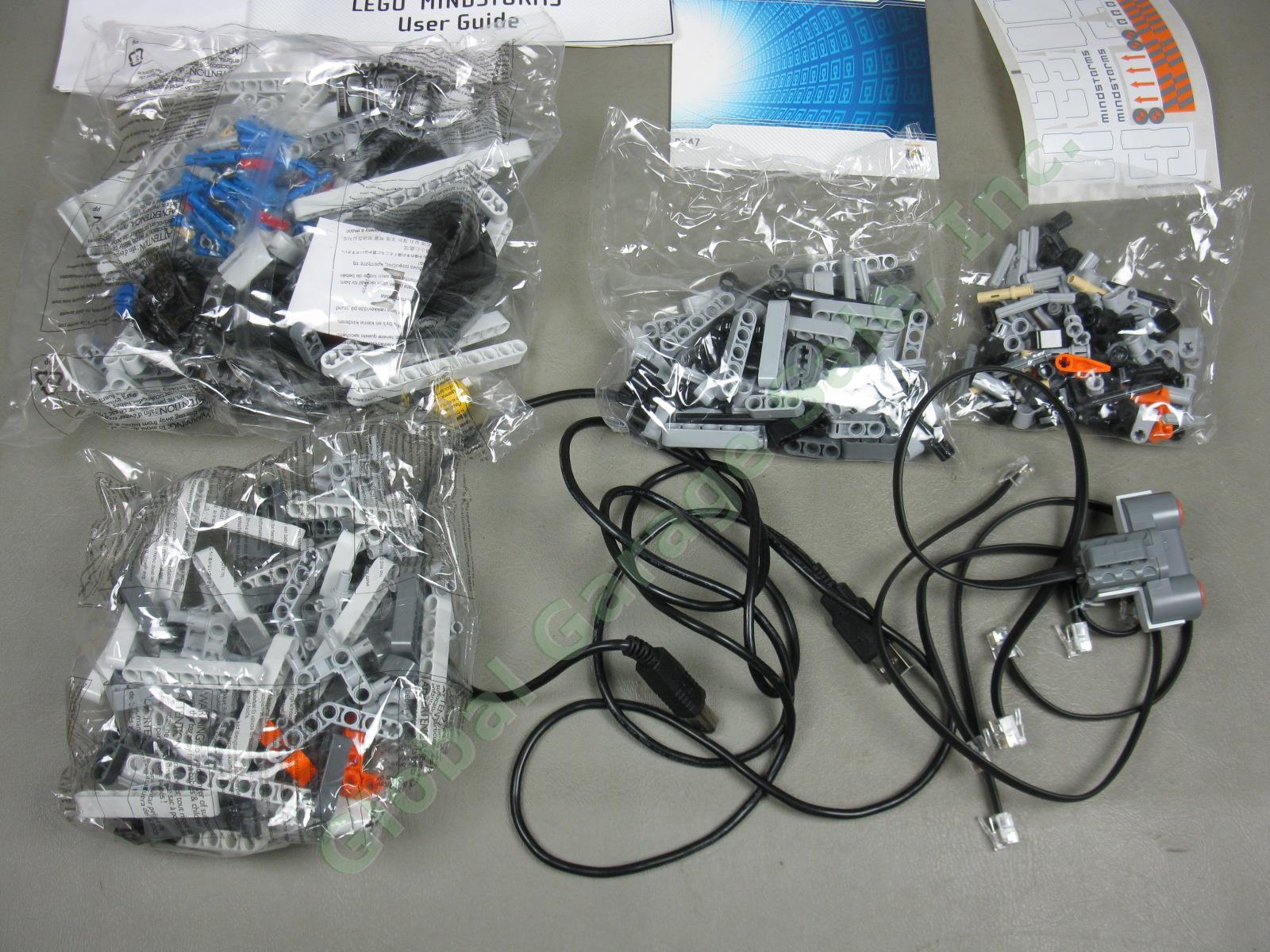 LEGO Mindstorms NXT 2.0 8547 Robot Building Program Set PC/MAC Bluetooth USB 10+ 4