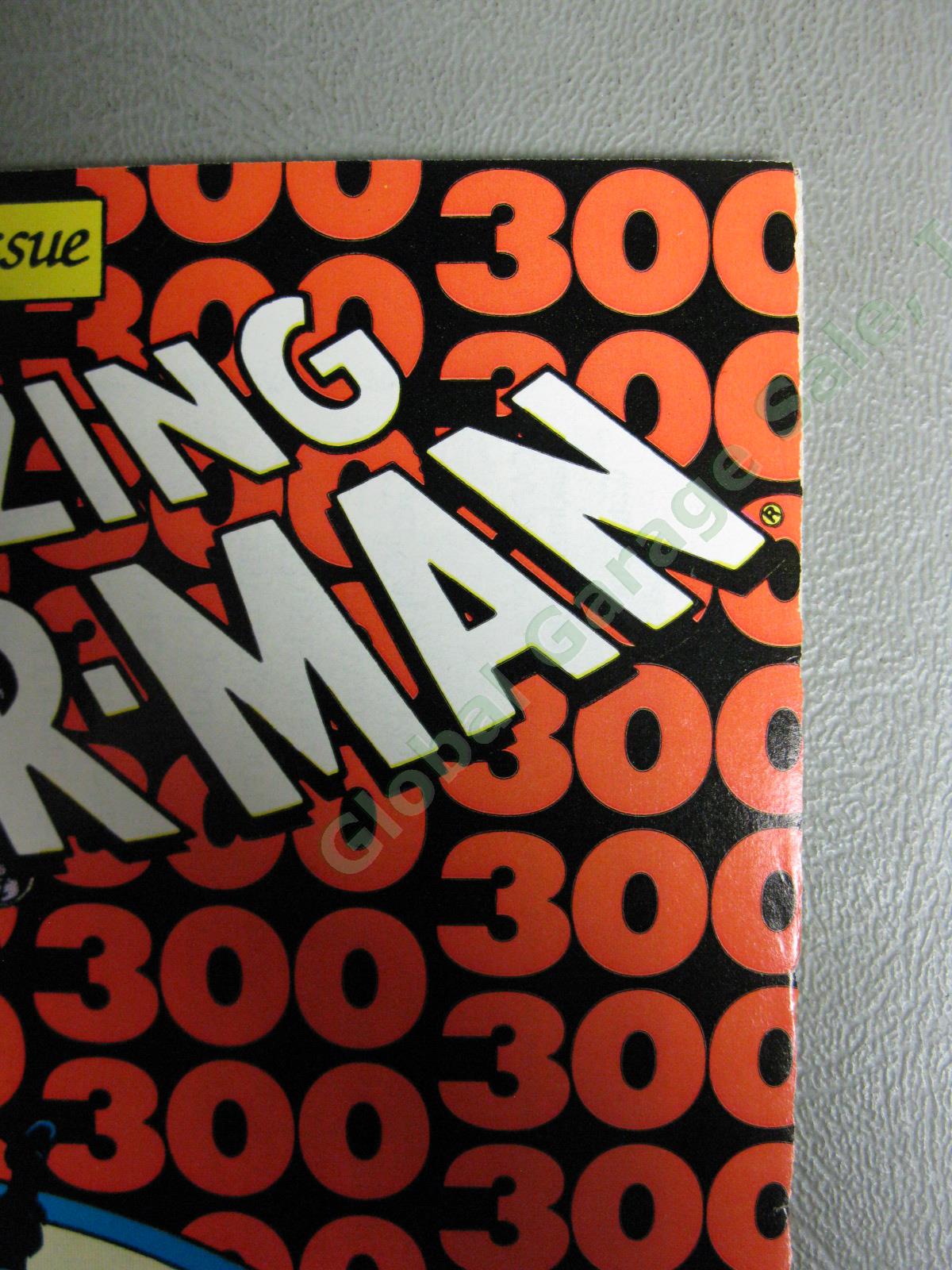 1988 Marvel Amazing Spiderman #298 #299 + #300 First Todd McFarlane Venom Covers 10