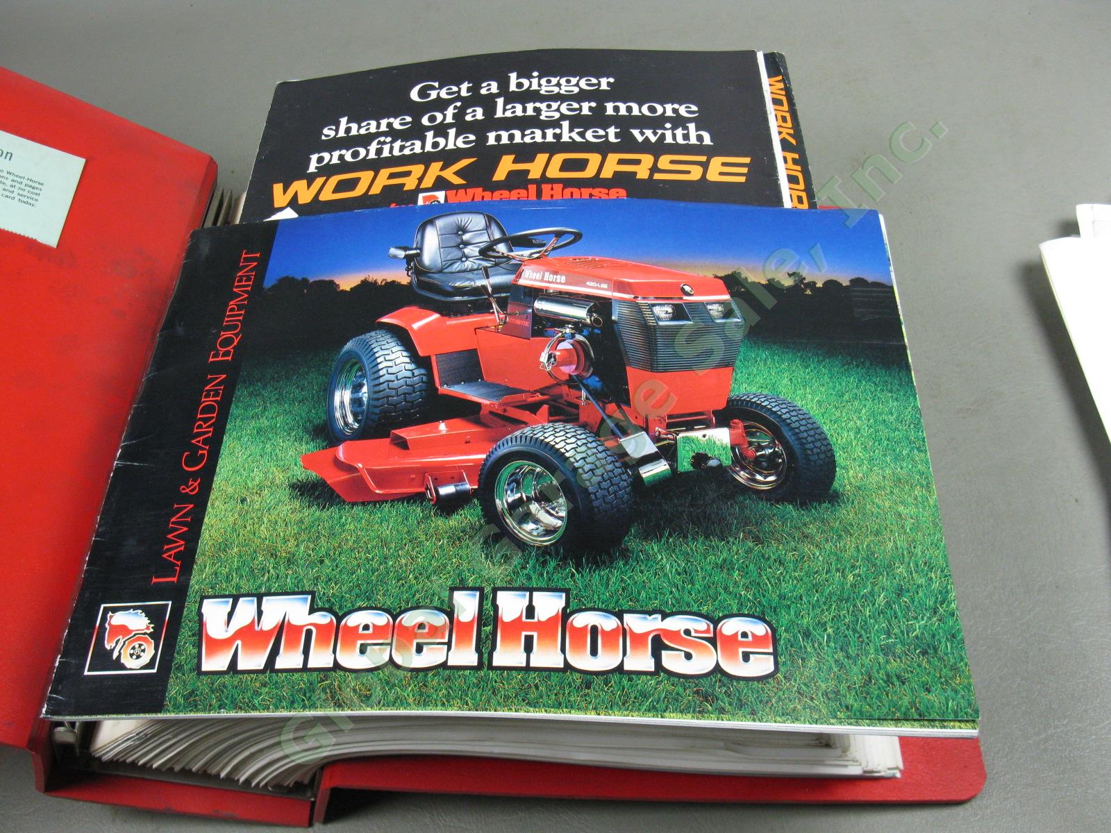 Vtg Wheel Horse Maintenance Manual Part List Lot Tractor Riding Mower 5