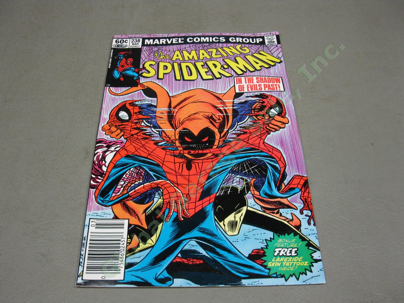 1983 Marvel Comics The Amazing Spiderman #238 First Hobgoblin No Tattoo Tattooz
