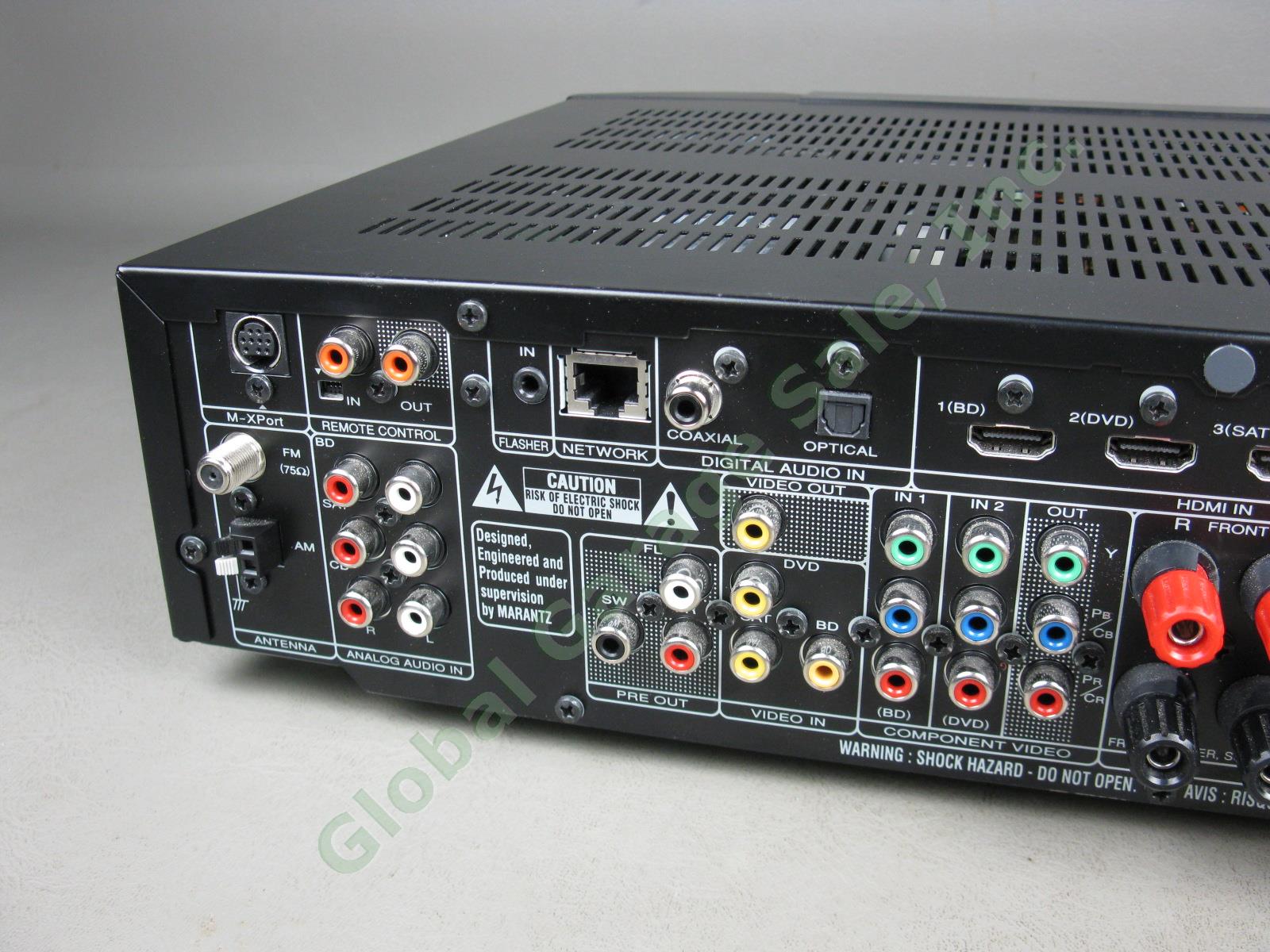 Marantz NR1602 7.1 Channel 50 Watt WPC AV Surround Sound Home Theater Receiver 7