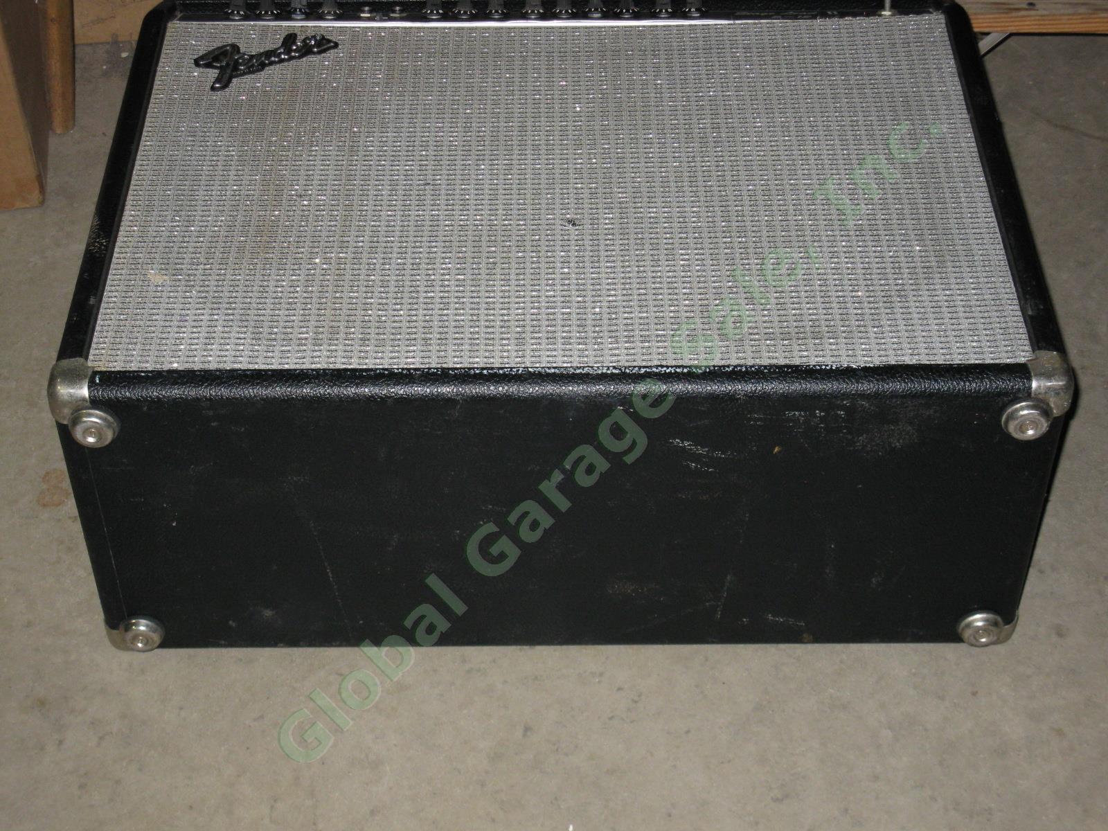 Vtg 1980s Fender Stage Lead II 2-12 100W Solid State Combo Guitar Amp Japan NR!! 10
