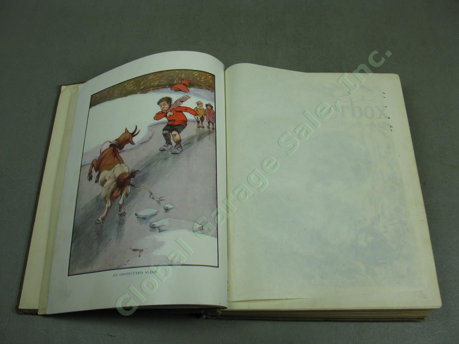 Rare Vtg Antique Chatterbox Kid Book Set Lot 1883 1899 1911 1912 1914 1917 1920 11