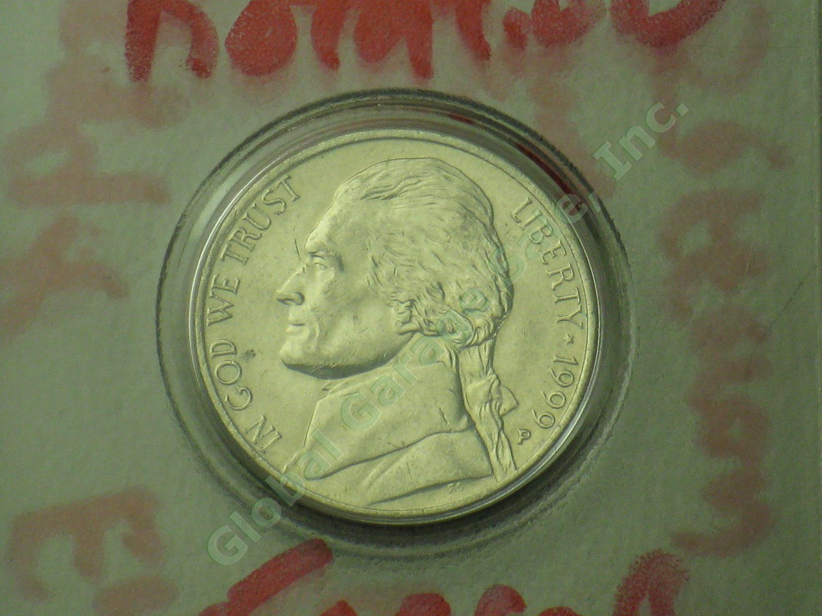 19 Jefferson Nickel Mint Errors Lot 1990s 2000s UNC Doubling Die Chips Blank ++ 7