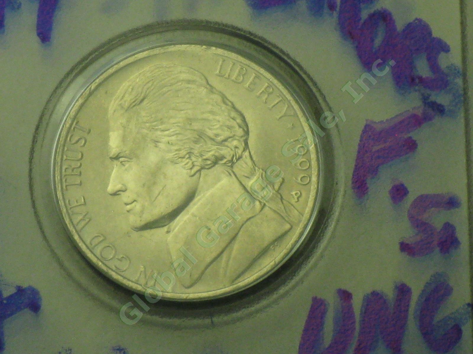 19 Jefferson Nickel Mint Errors Lot 1990s 2000s UNC Doubling Die Chips Blank ++ 11