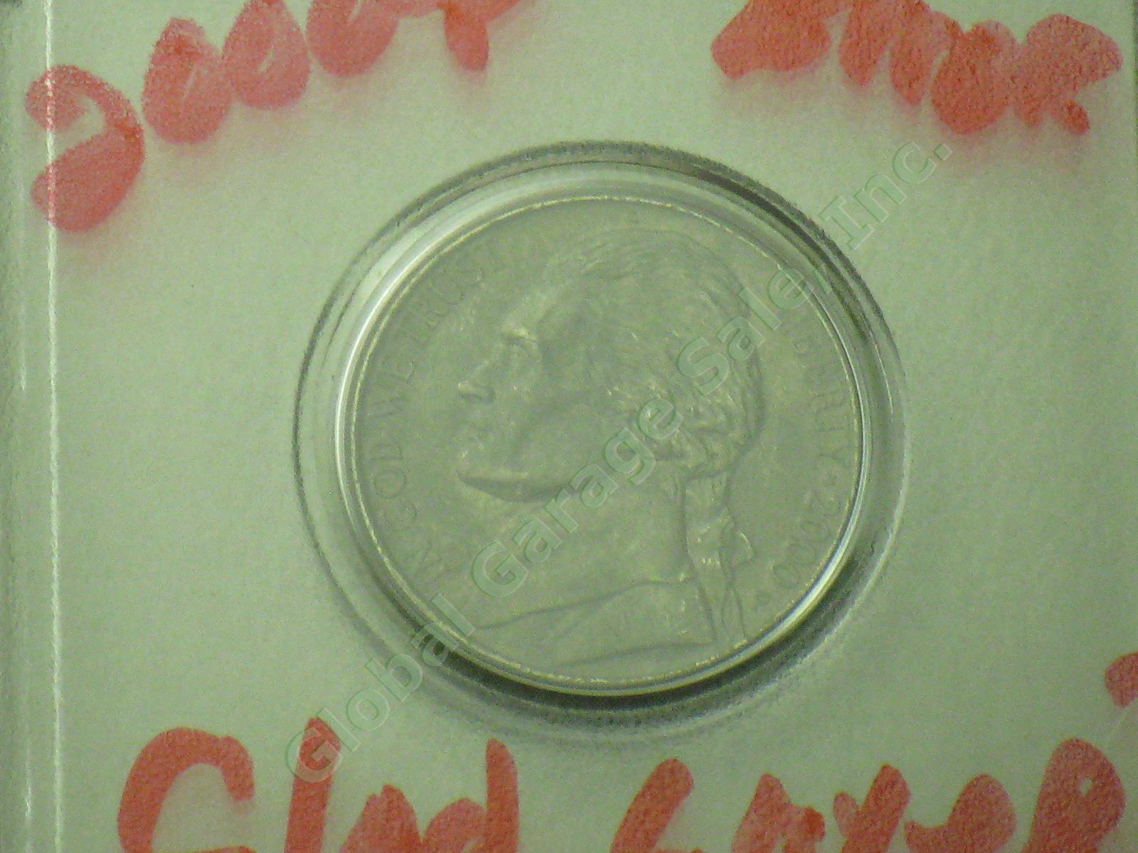 19 Jefferson Nickel Mint Errors Lot 1990s 2000s UNC Doubling Die Chips Blank ++ 21