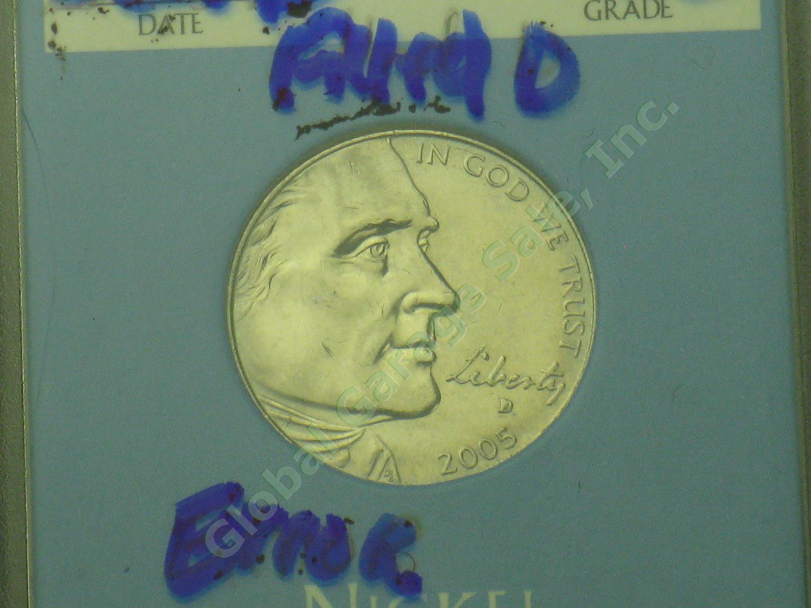 19 Jefferson Nickel Mint Errors Lot 1990s 2000s UNC Doubling Die Chips Blank ++ 25