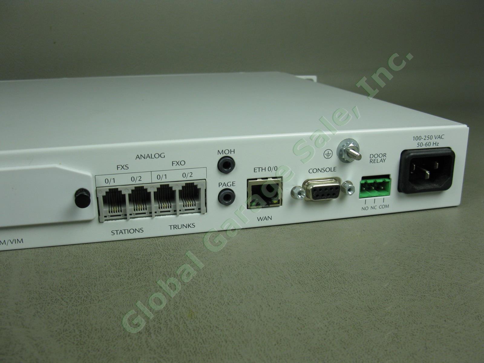 Adtran NetVanta 7100 1200796E1 VoIP PoE Switch Router Gateway +T1/PRI VIM Module 8