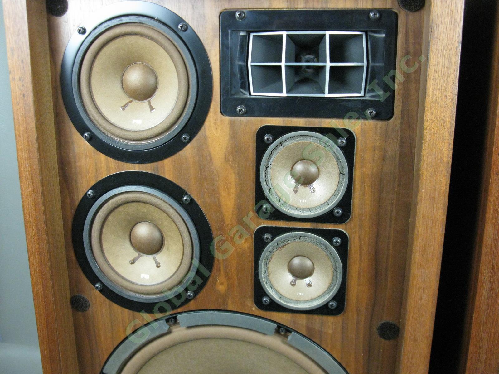 Vtg Pioneer CS-88A Stereo Floor Speakers Pair W/ Manuals Owners Kits Papers Lot 6
