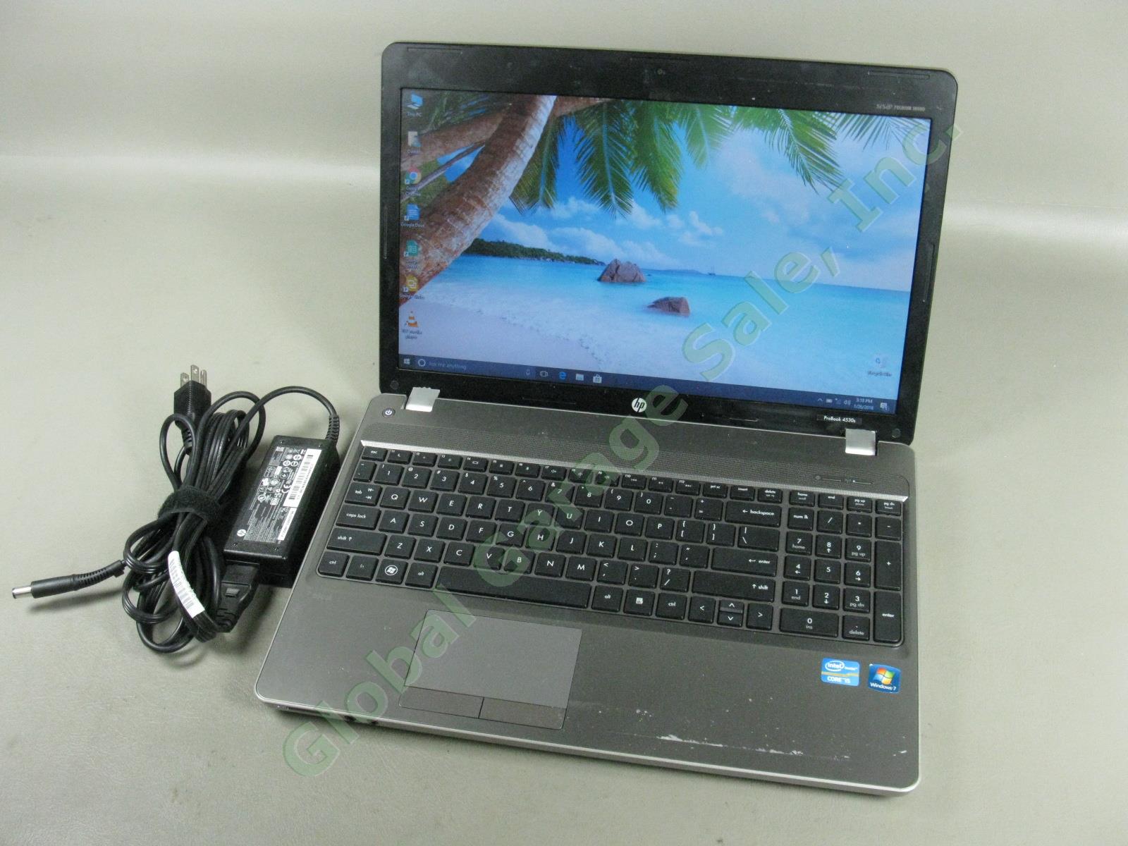 HP ProBook 4530s Laptop Computer Intel i5-2350M 2.30GHz 4GB 300GB Windows 10 Pro