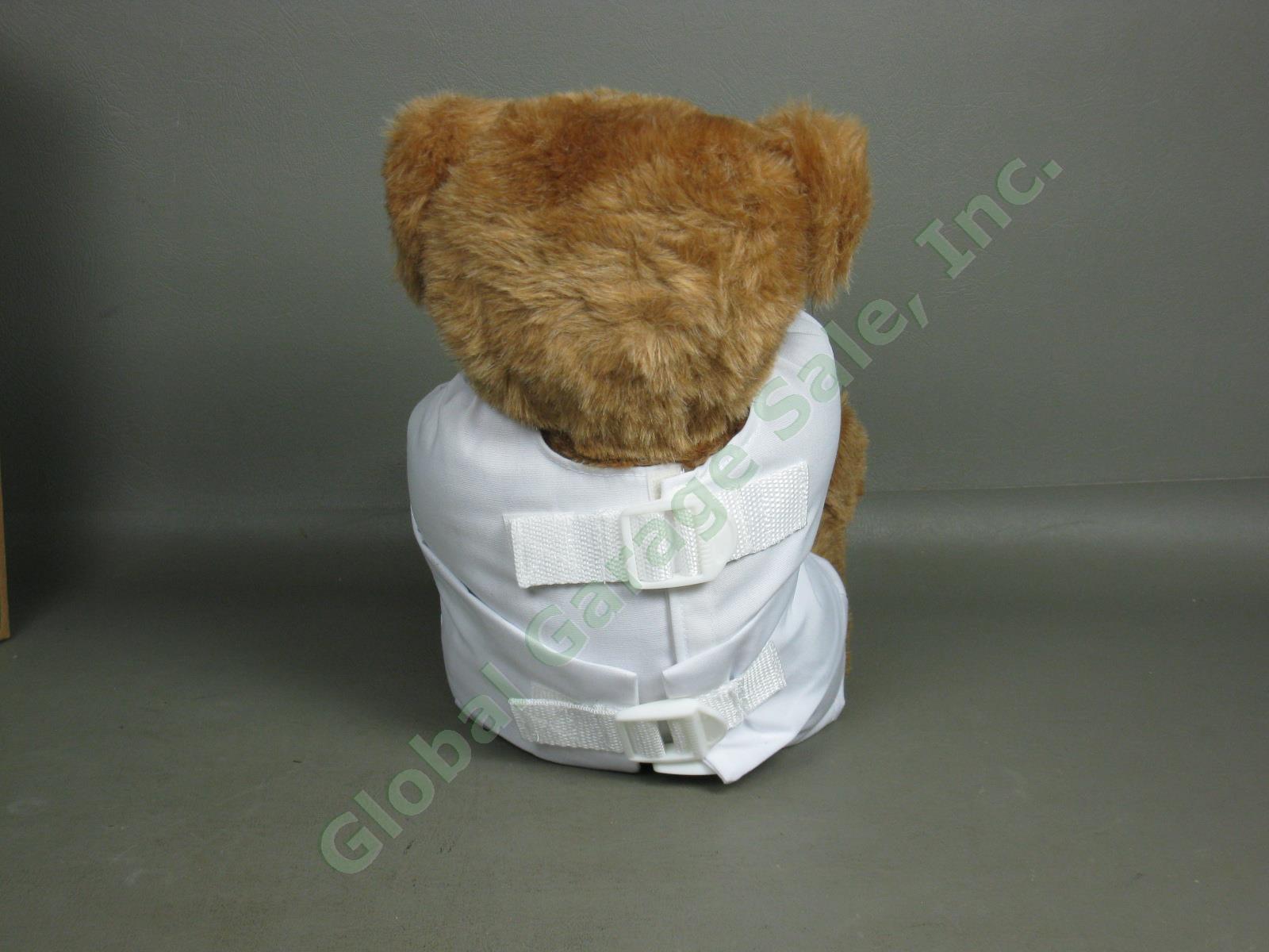 RARE! Original Crazy For You Vermont Teddy Bear Straight Jacket Valentine