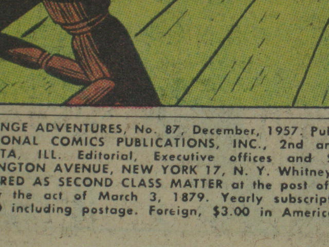 Vintage 1957-82 Comic Book Lot Strange Tales Adventures 2