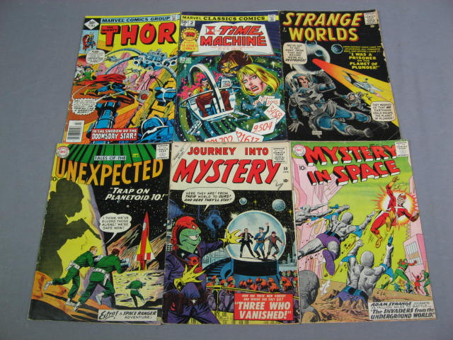 Vintage 1957-82 Comic Book Lot Strange Tales Adventures 6
