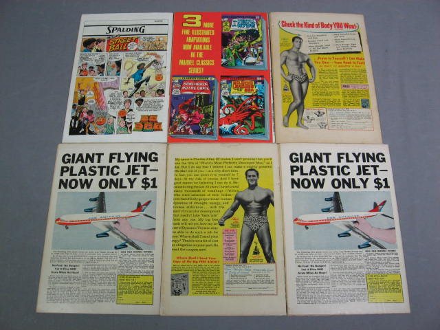 Vintage 1957-82 Comic Book Lot Strange Tales Adventures 8