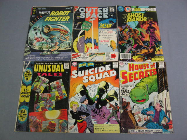 Vintage 1957-82 Comic Book Lot Strange Tales Adventures 9