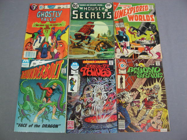 Vintage 1957-82 Comic Book Lot Strange Tales Adventures 12