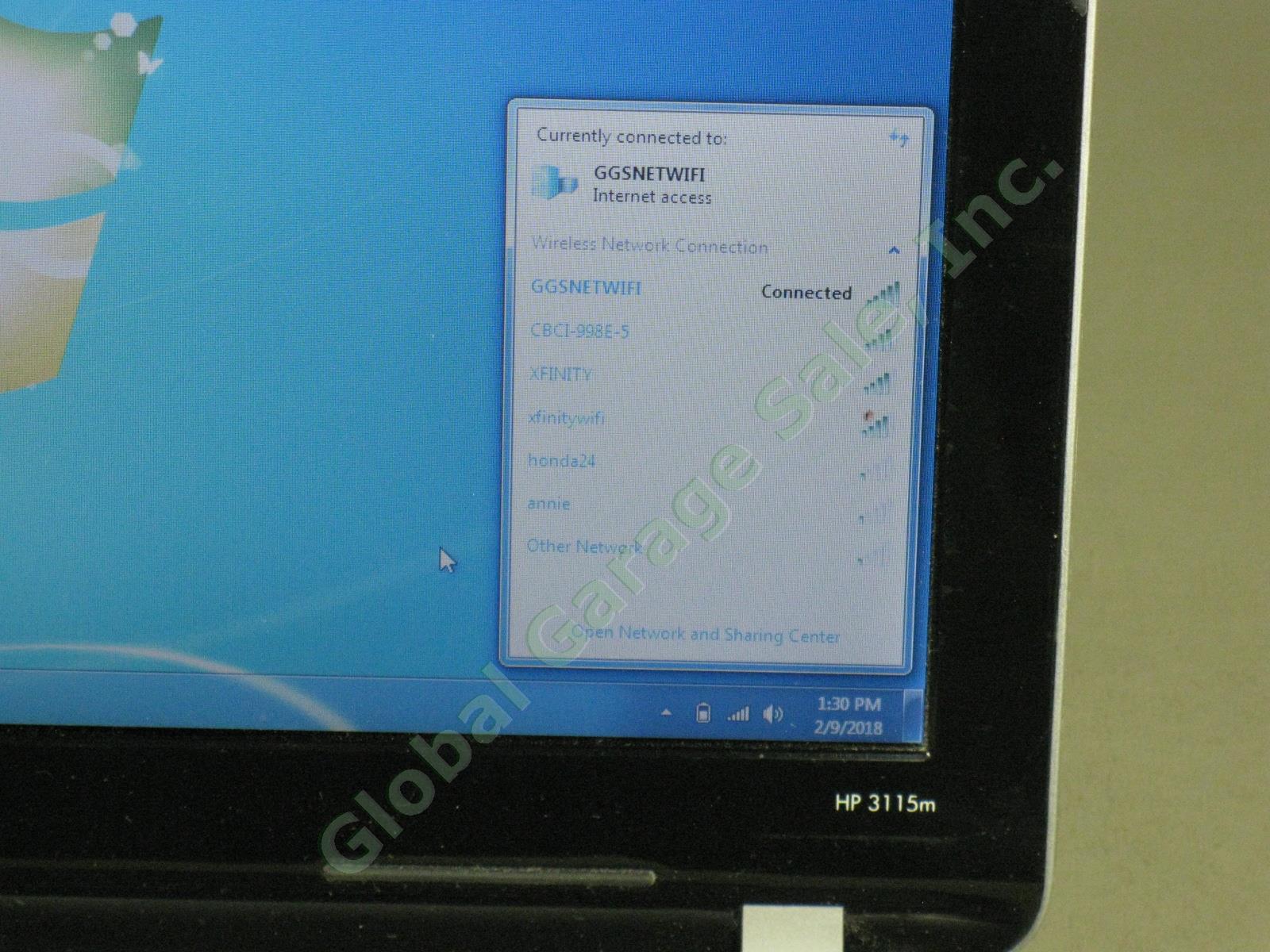 HP 3115m 11.6" Notebook Laptop 1.65GHz 4GB 320GB Windows 7 Ultimate Beats Audio 2