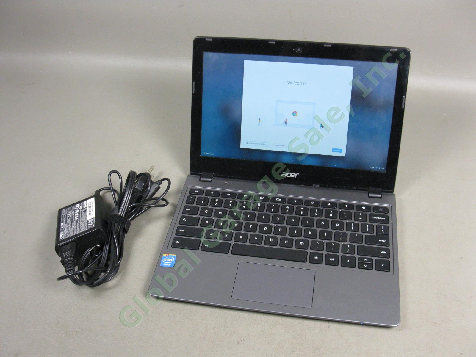 Acer Chromebook Netbook Laptop Computer C720-2844 11.6" 1.4GHz 4GB RAM 16GB SSD