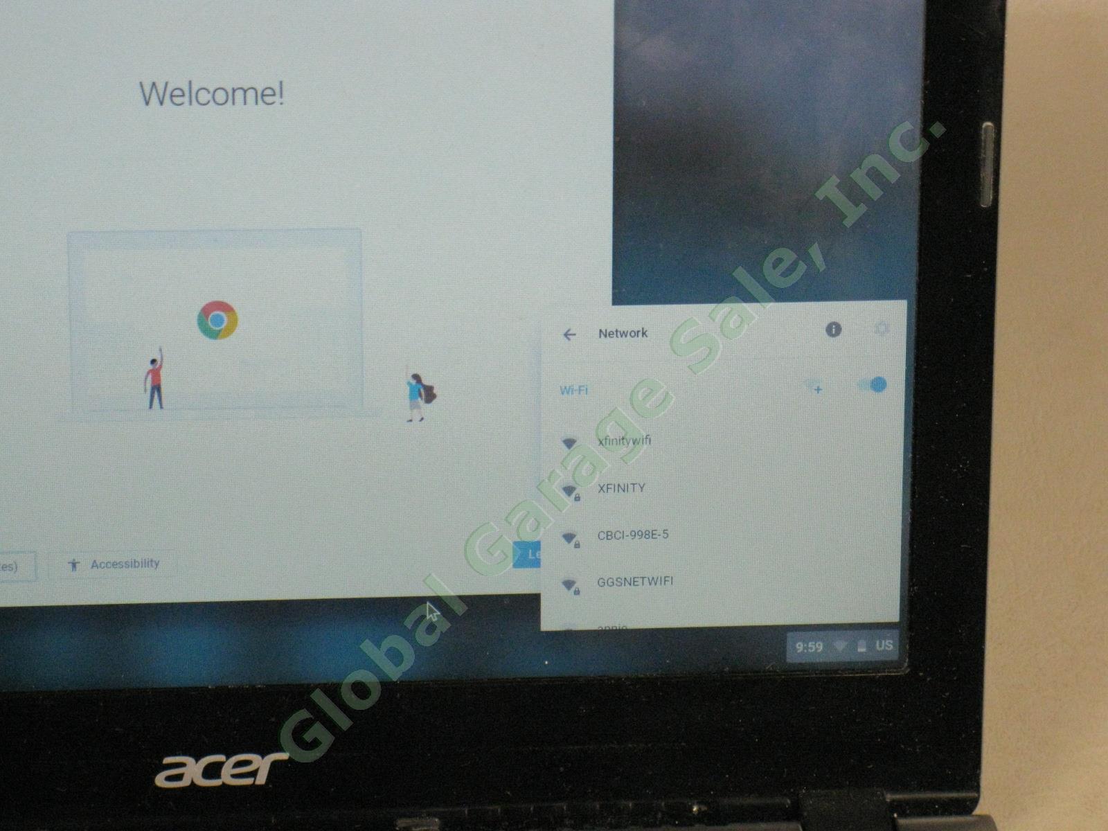 Acer Chromebook Netbook Laptop Computer C720-2844 11.6" 1.4GHz 4GB RAM 16GB SSD 1