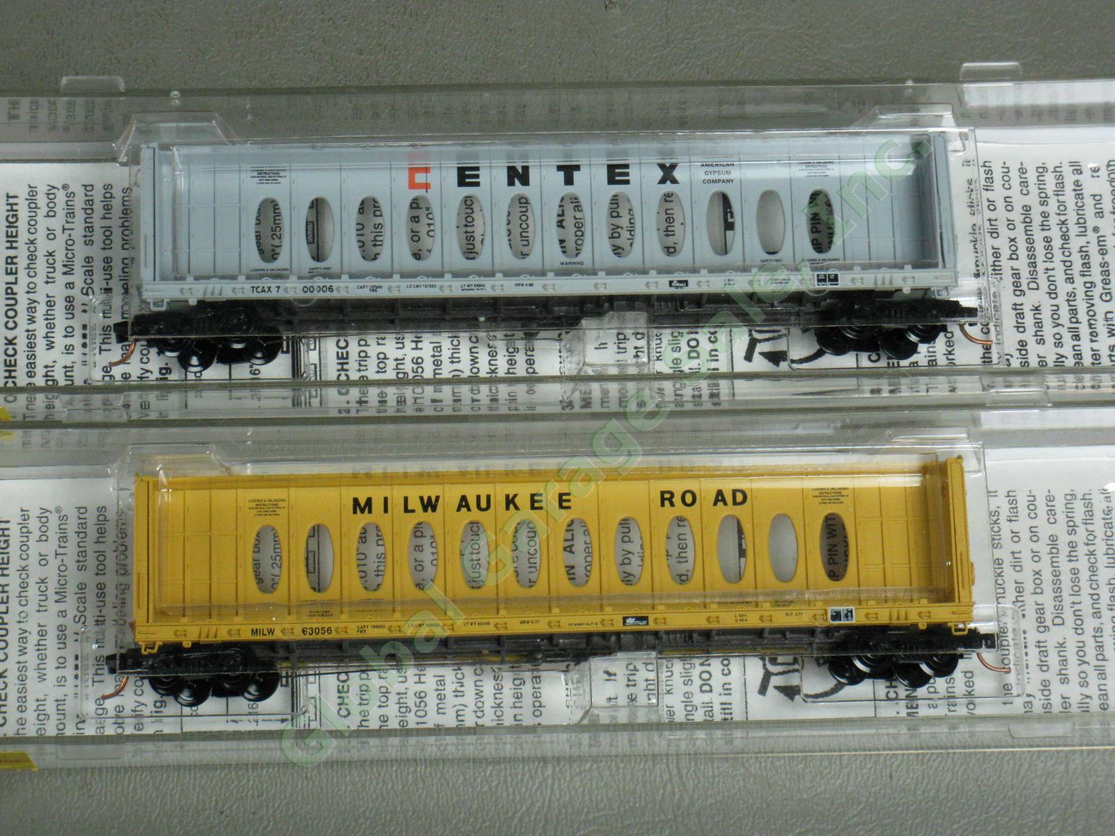 12 MIB Micro-Trains MTL N Train Cars Set Lot 60