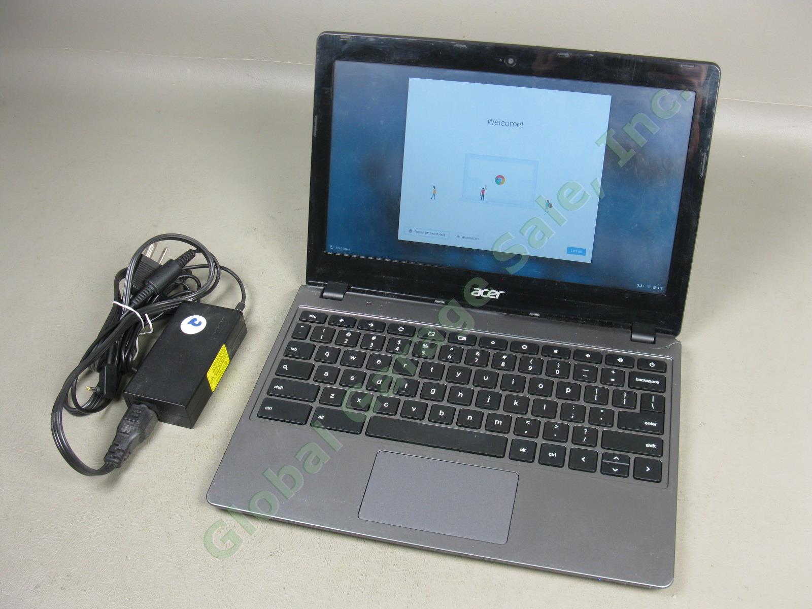 Acer Chromebook Netbook Laptop C720 11.6" 1.4GHz 4GB 16GB See Description NO RES