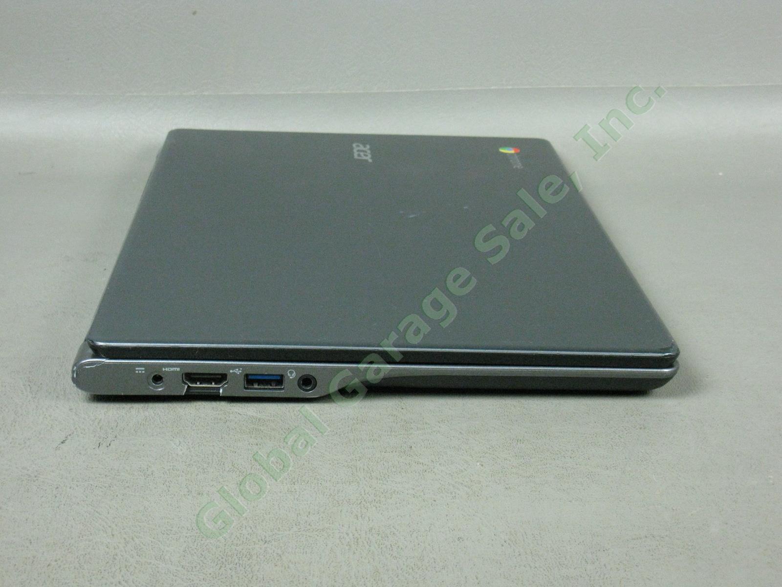 Acer Chromebook Netbook Laptop C720 11.6" 1.4GHz 4GB 16GB See Description NO RES 4