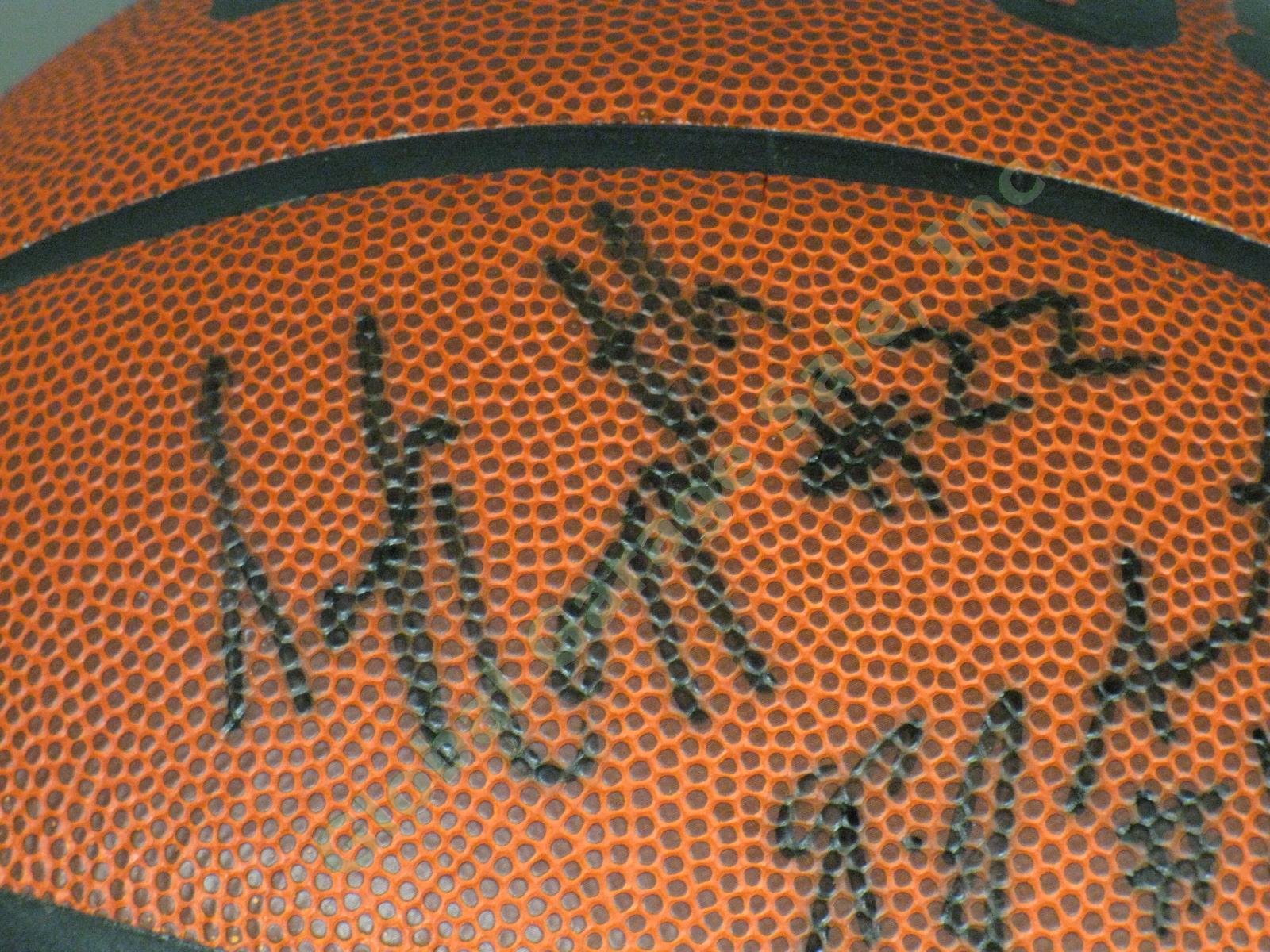 2004 NCAA UVM Catamounts Team Signed Basketball Brennan Coppenrath Sorrentine + 5