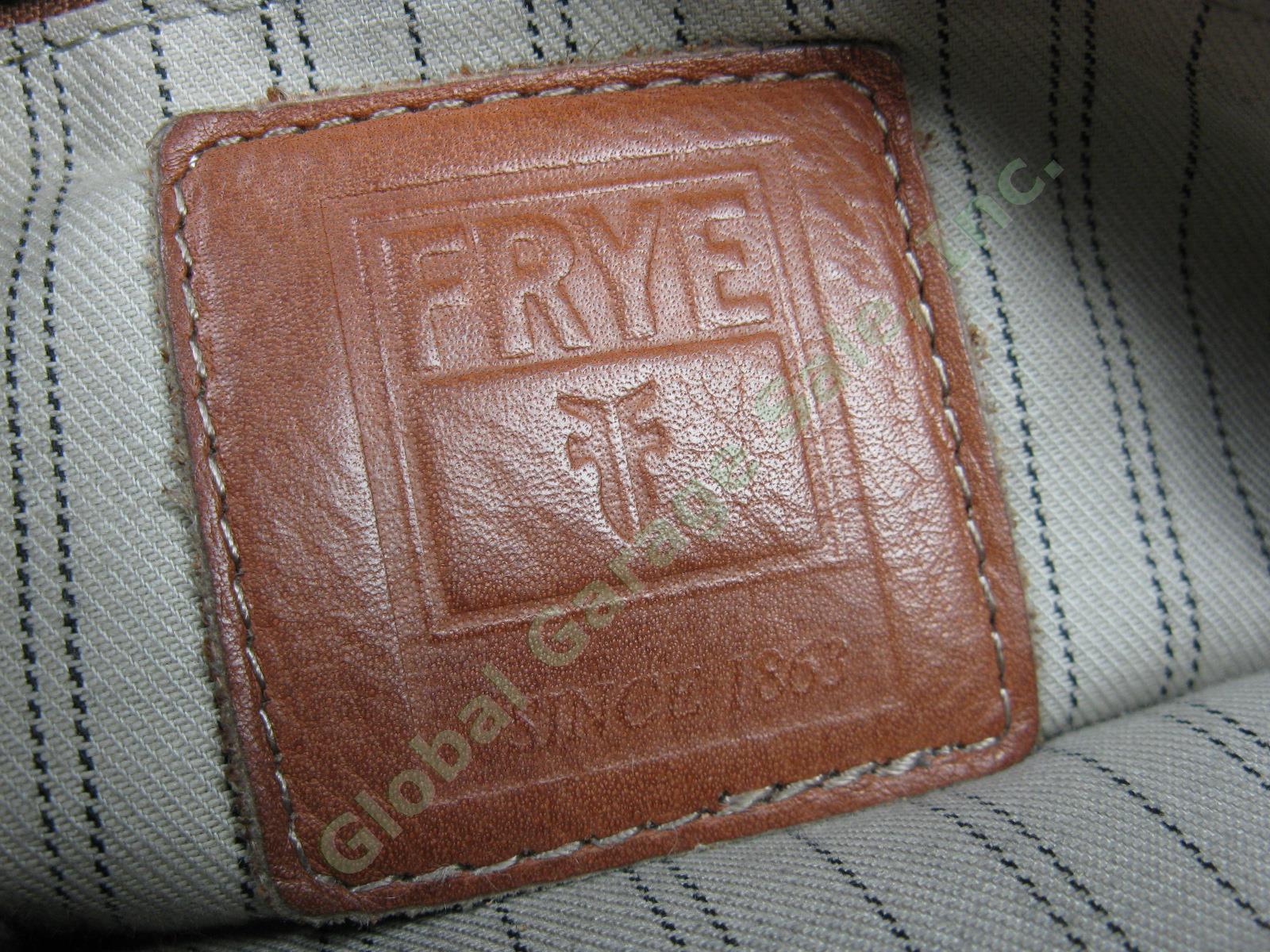 Frye Campus Saddle Cross Body Leather Handbag Clutch DB891 $298 Retail NORESERVE 10